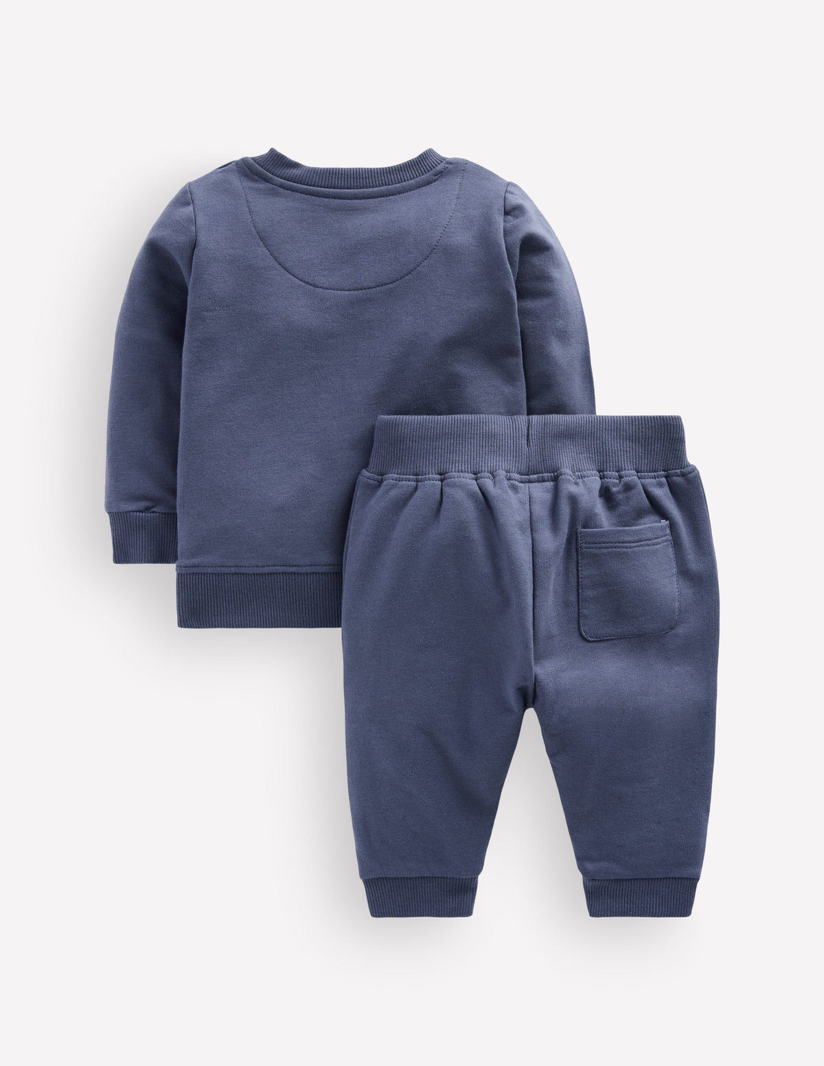 Sweatshirt-Set mit Applikation-Roboterblau Bouclé-Bären - Image 3