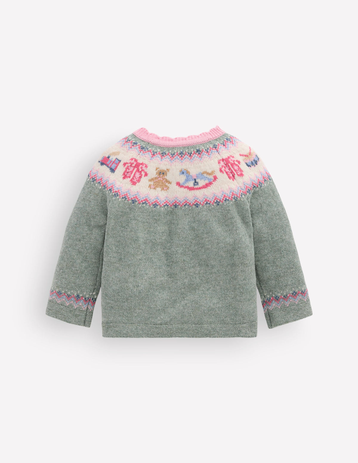 Fair-Isle-Strickjacke-Zultanite Grün Polar-Post-3