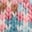 Fair-Isle-Strickjacke-Vintage-Rosa Meliert Festlich