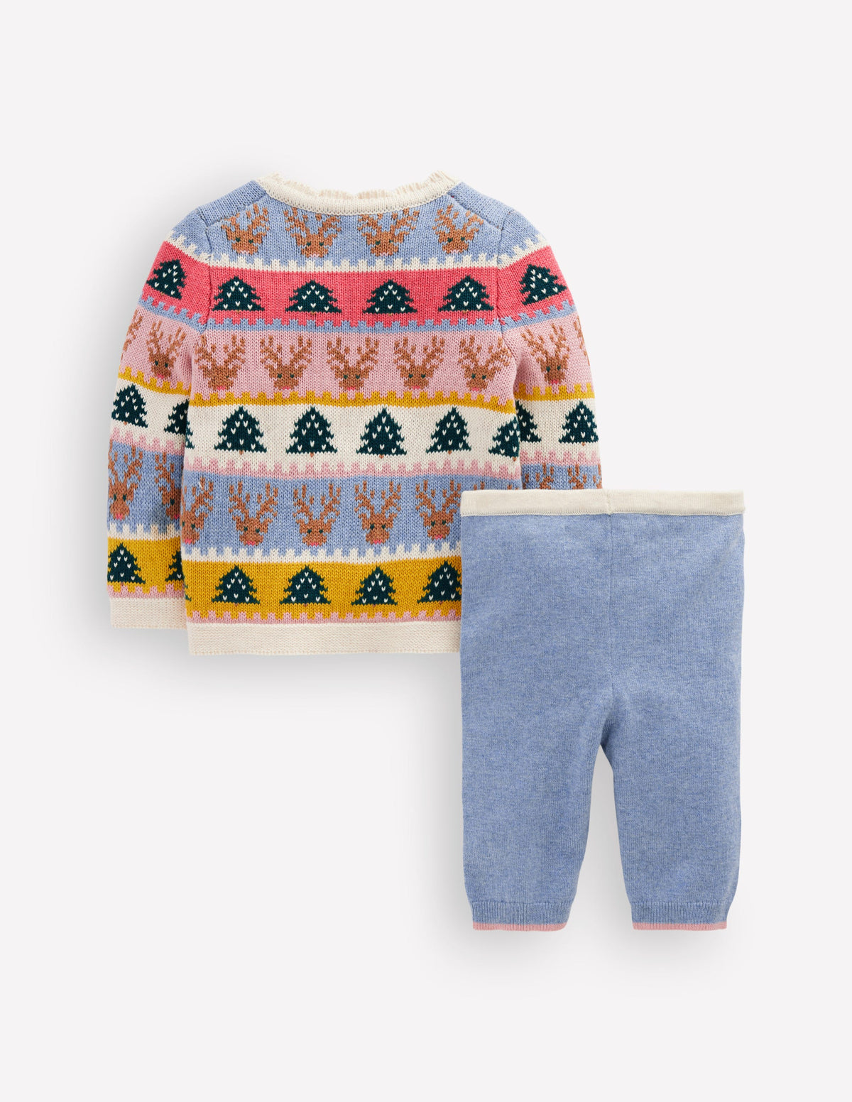 Fair Isle Knitted Play Set-Multi Festive - Image 3