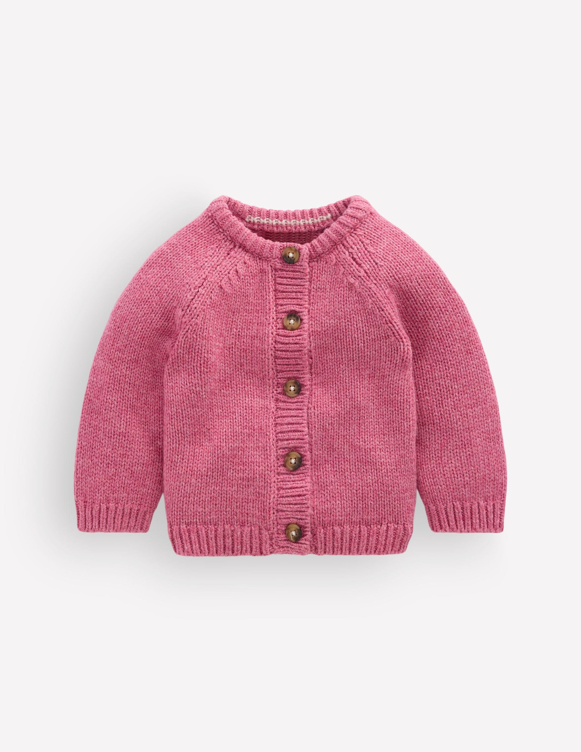 Grobstrickjacke-Rosa Heidekraut Meliert-2