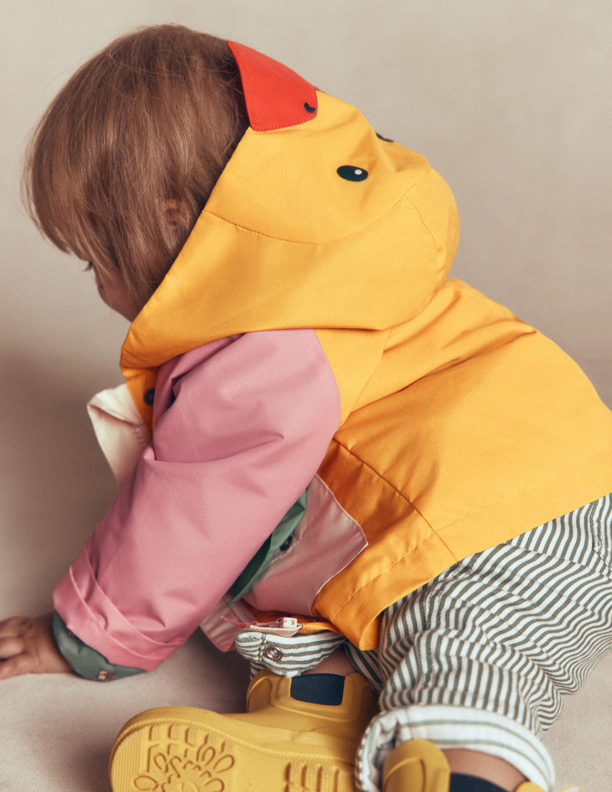 3-in-1 Shower Resistant Coat-Colourblock Duck - Image 3