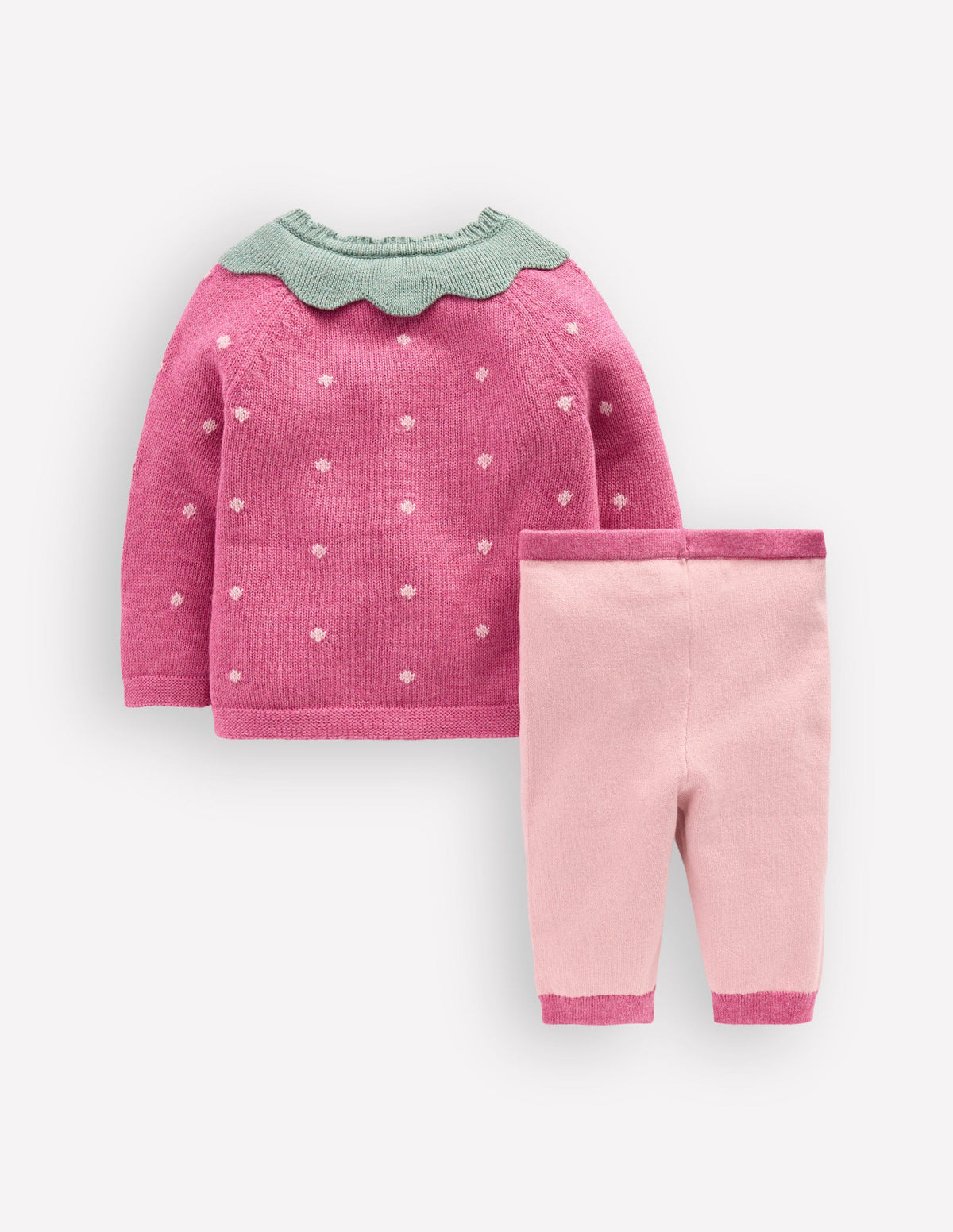 Novelty Knitted Play Set-Raspberry - Image 3