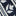 Foulard carré Elisabeth en soie-Bleu marine foncé, motif Ornate Gardenia