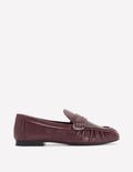 Superweiche, flexible Loafer-Oxblood