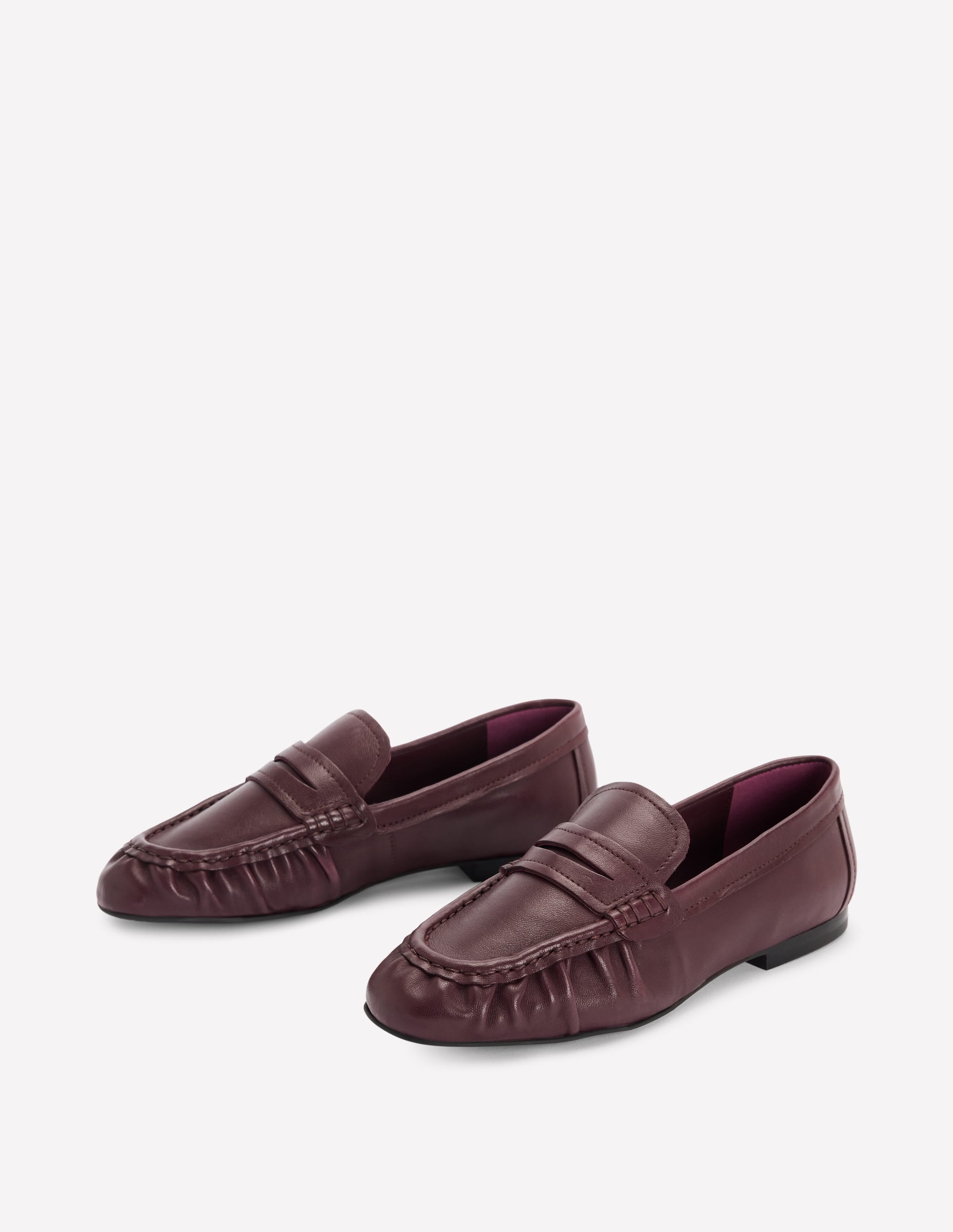 Superweiche, flexible Loafer-Oxblood - Image 4