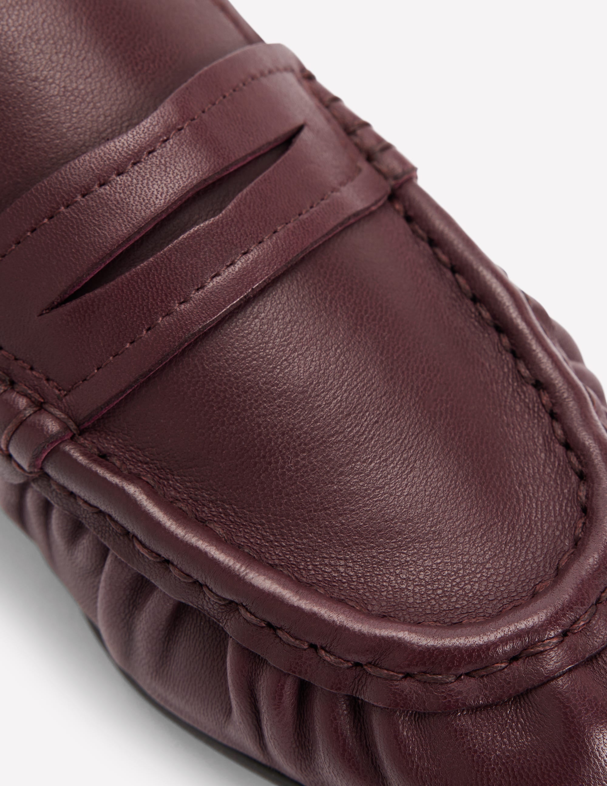 Superweiche, flexible Loafer-Oxblood - Image 5