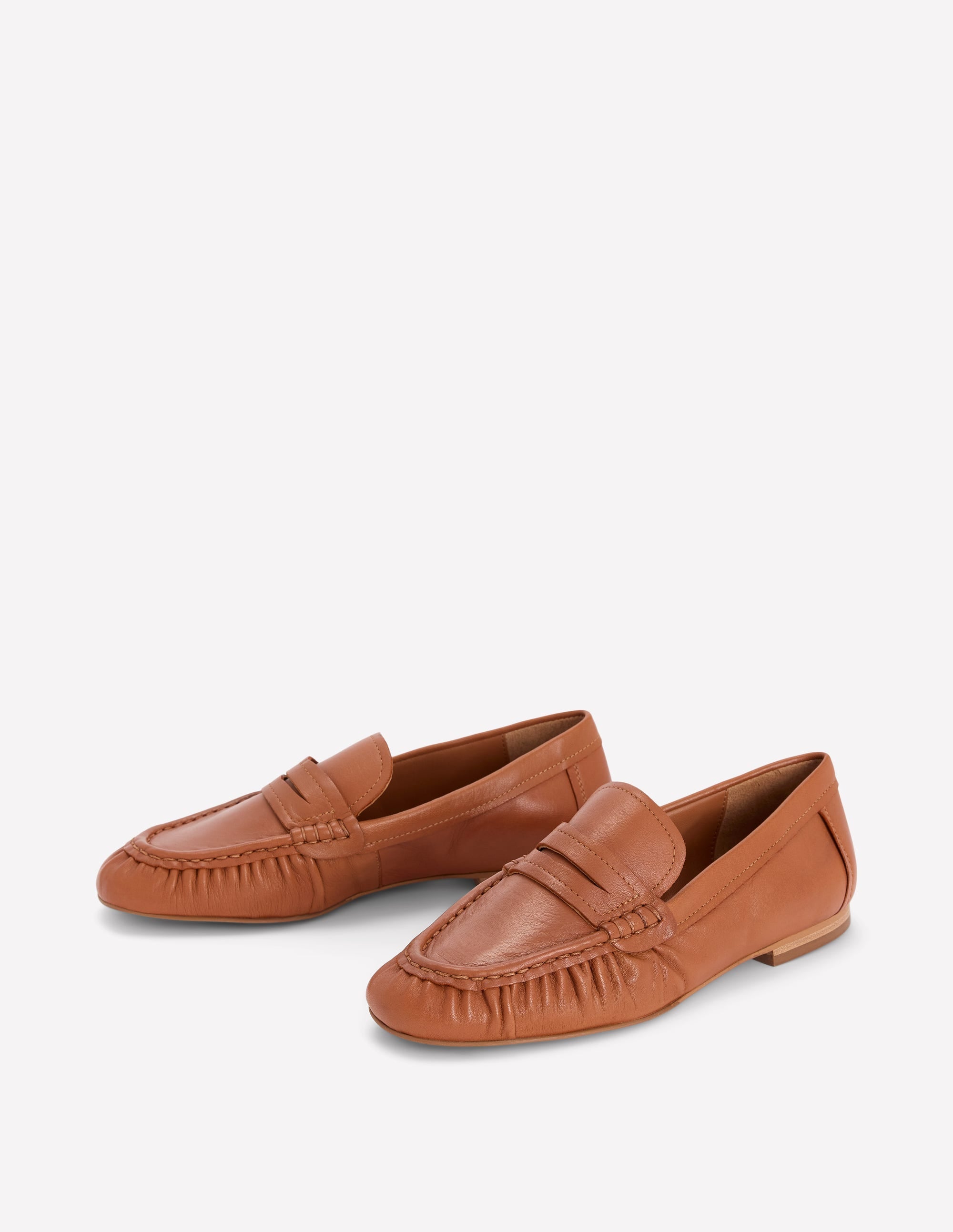 Superweiche, flexible Loafer-Hellbraun - Image 3
