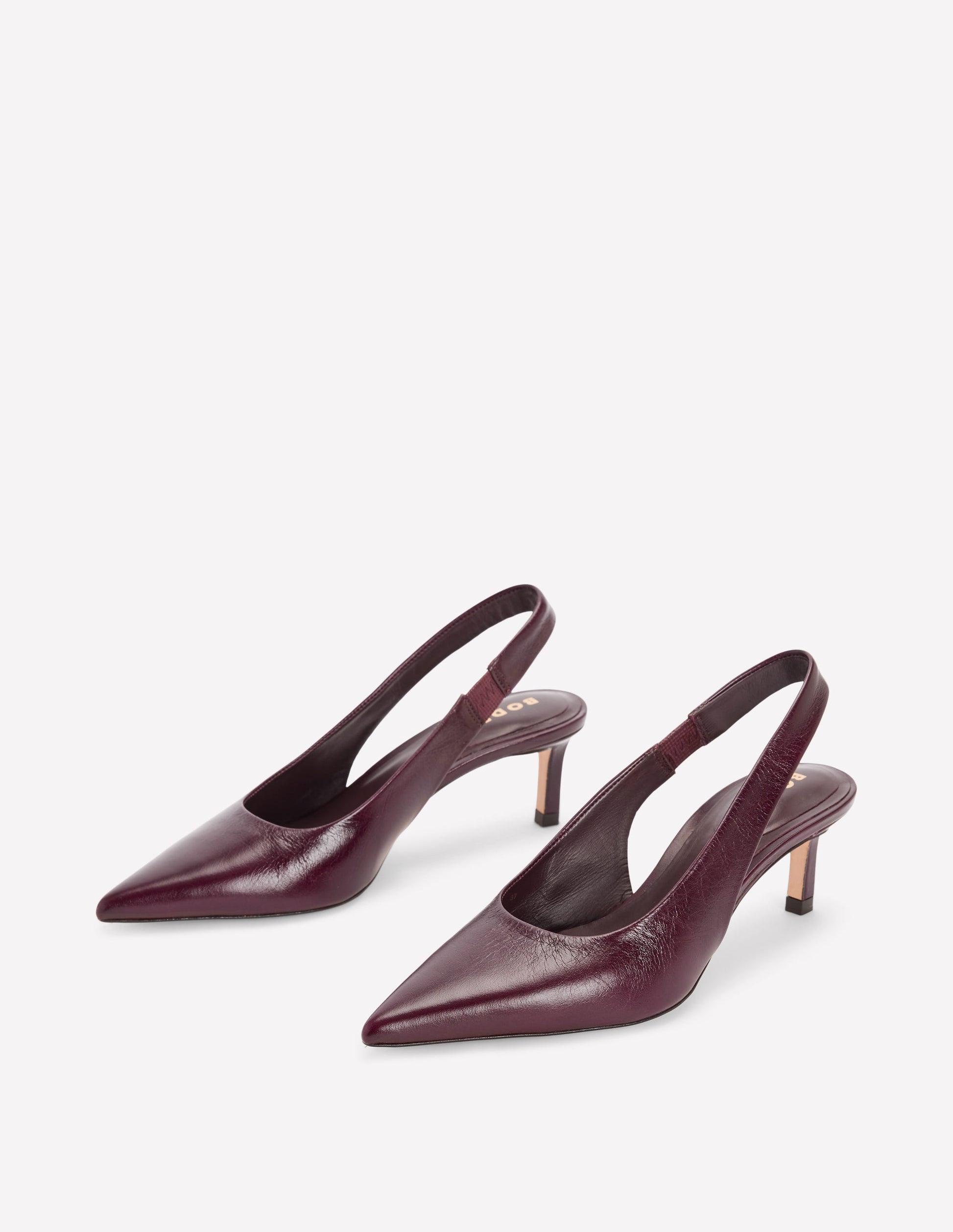 Hope Slingbacks mit Kitten-Absatz-Weinrot-4