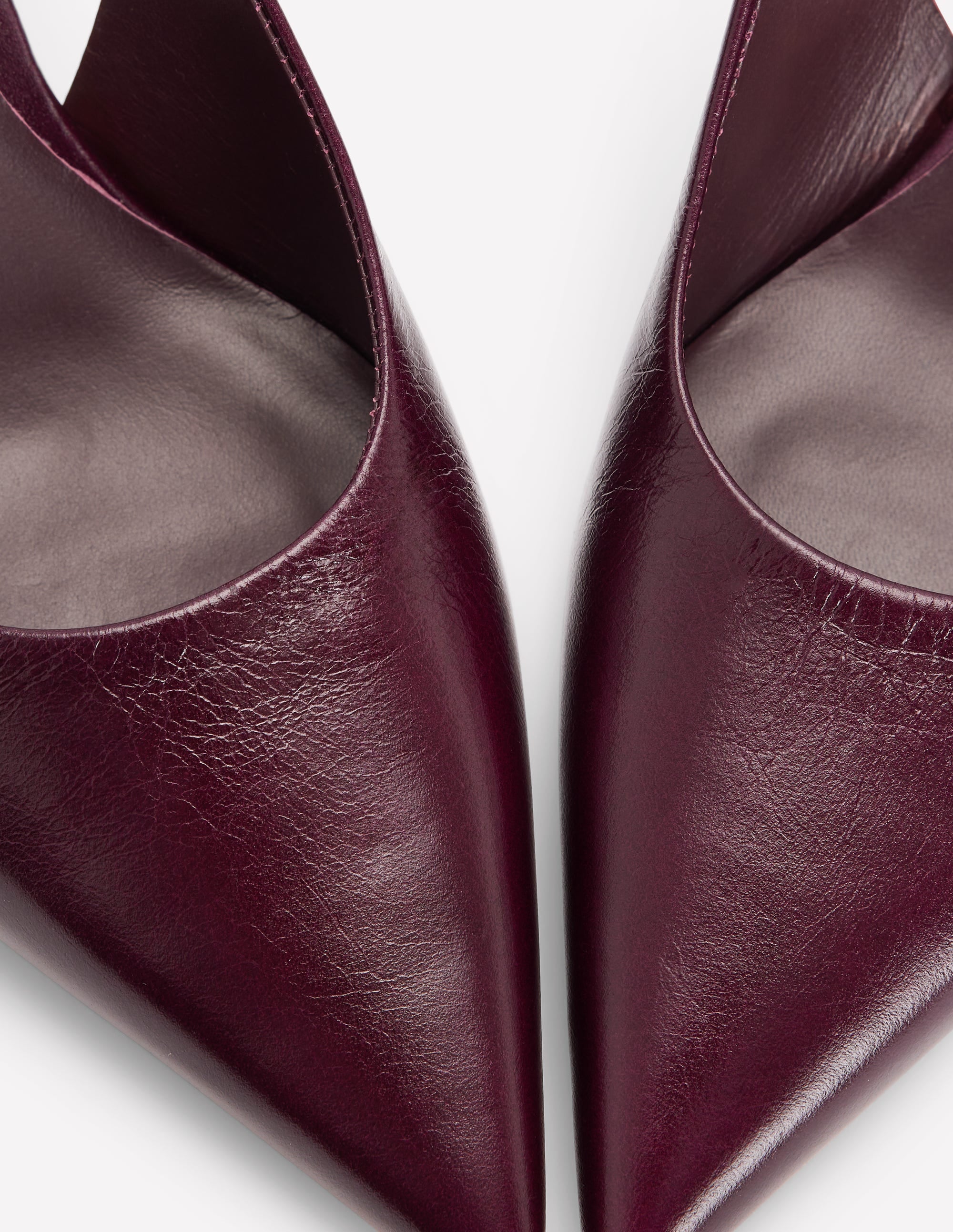 Hope Slingbacks mit Kitten-Absatz-Weinrot - Image 5