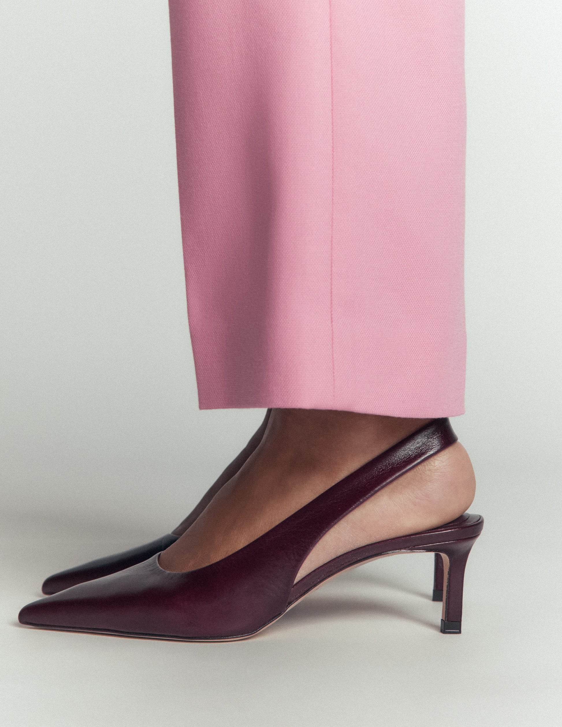Hope Slingbacks mit Kitten-Absatz-Weinrot-2