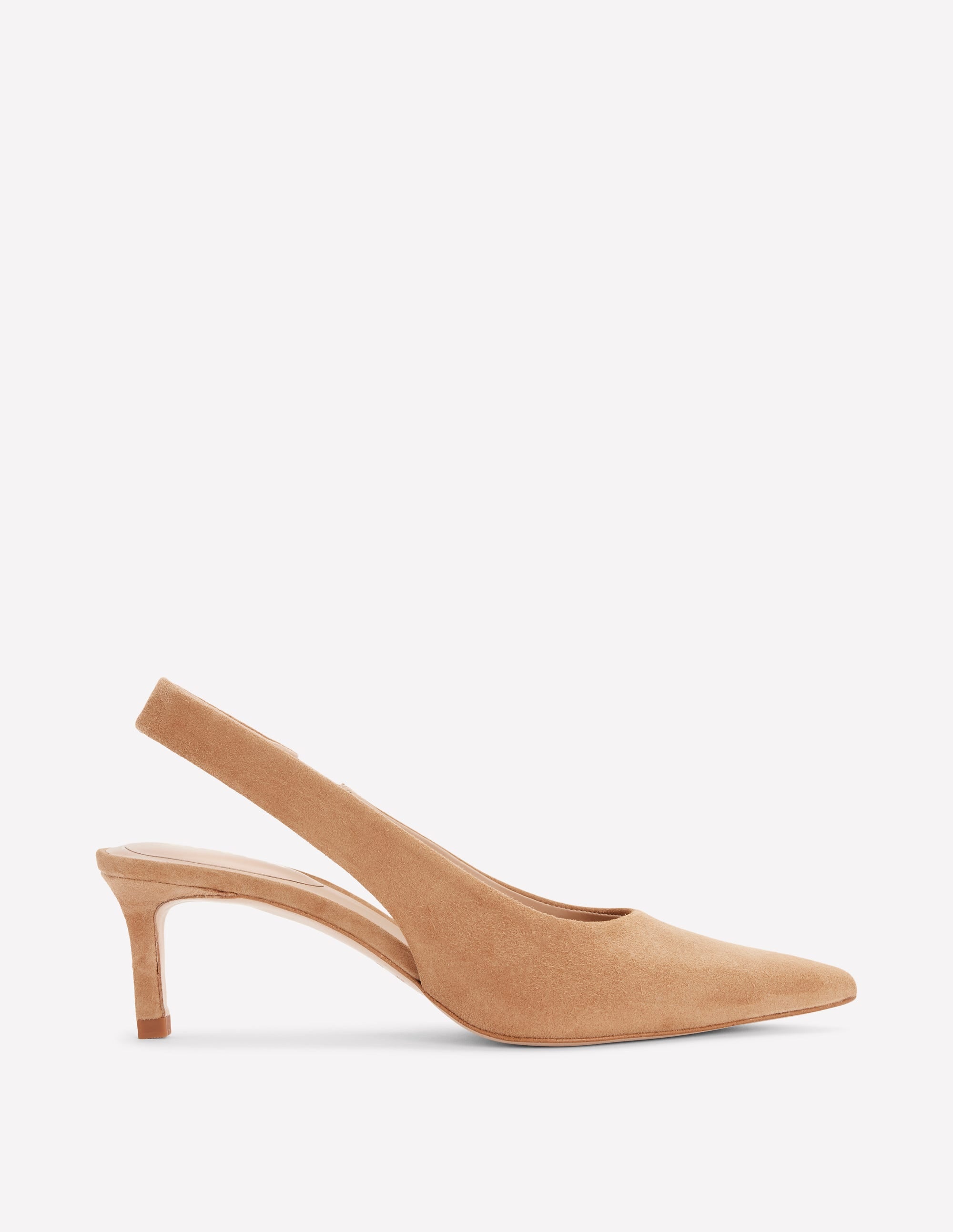 Hope Slingbacks mit Kitten-Absatz-Macchiato Wildleder - Image 3