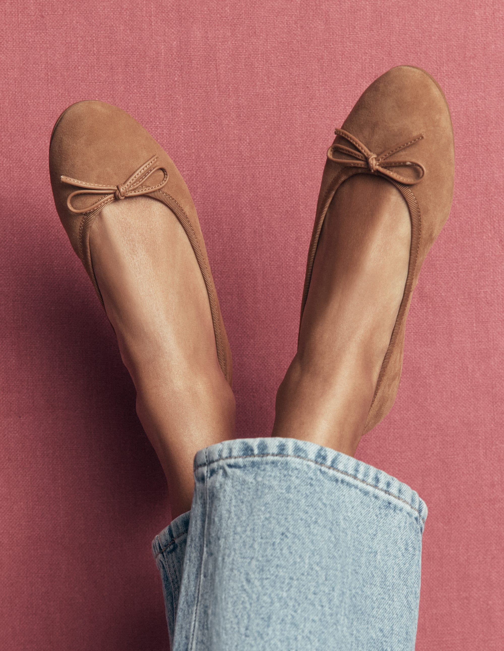 Patti Ballerinas mit runder Zehenpartie-Ingwer - Image 2