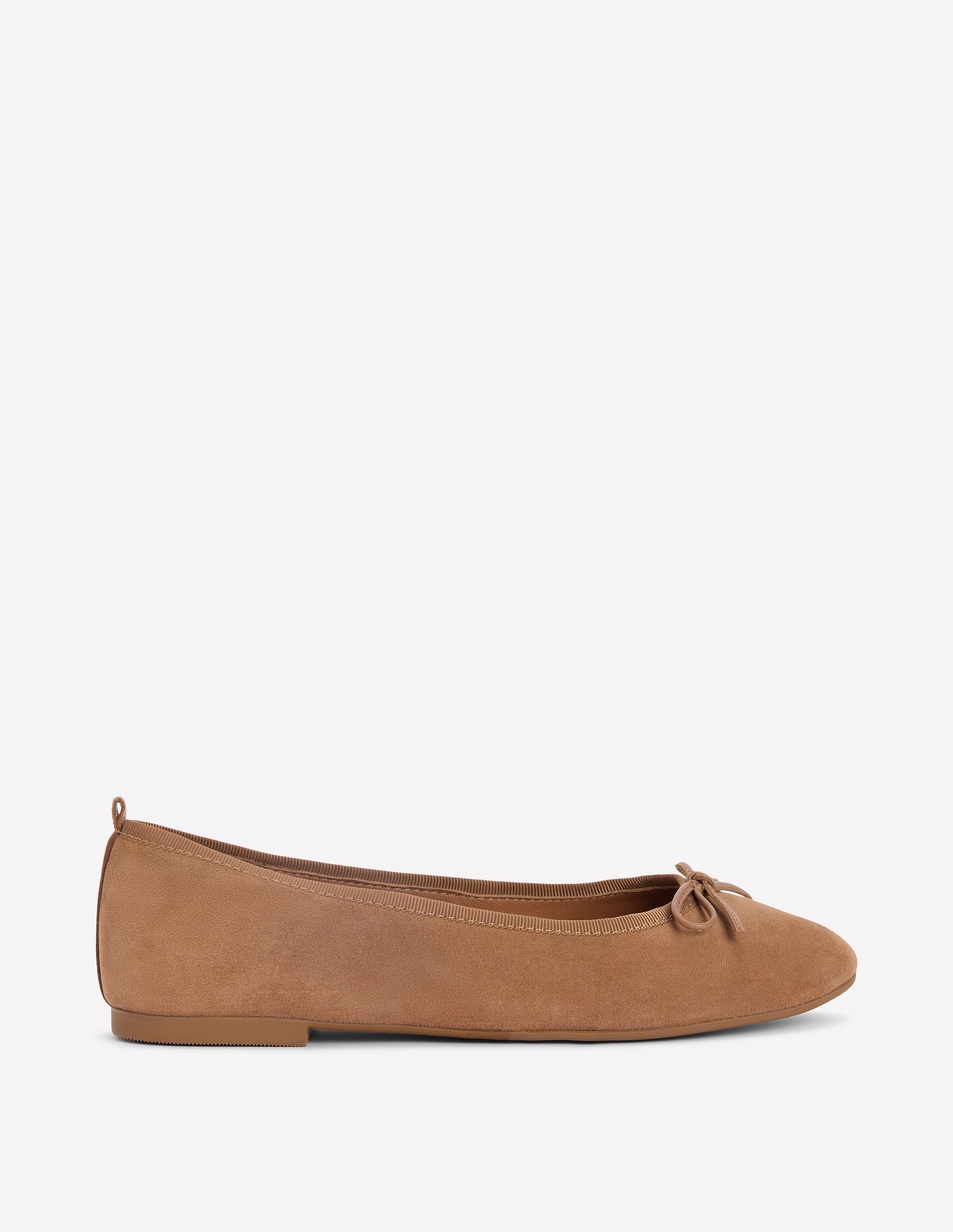 Patti Ballerinas mit runder Zehenpartie-Ingwer - Image 1