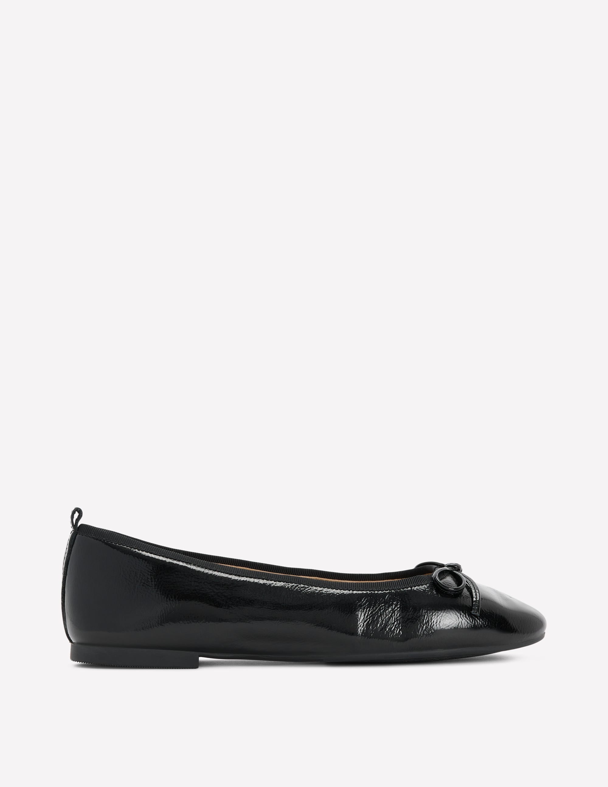 Ballerines Patti à bout rond-Noir - Image 2