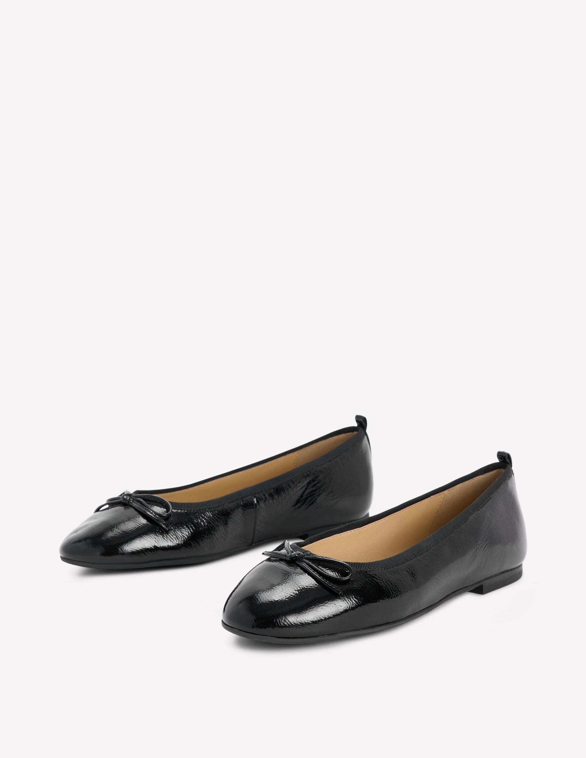 Ballerines Patti à bout rond-Noir - Image 3
