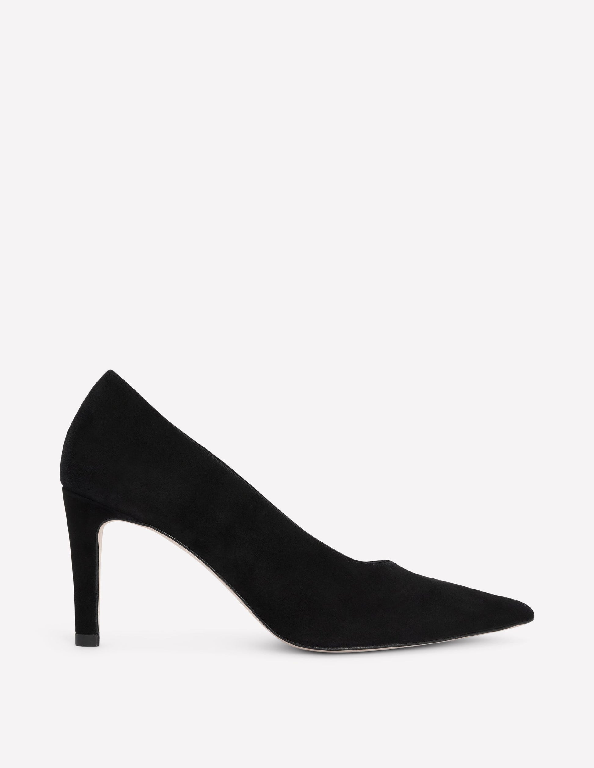 Pumps mit spitzer Zehenpartie-Schwarz-1