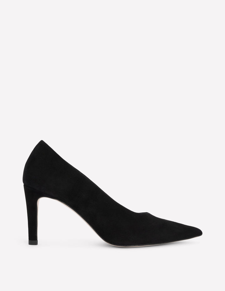 Pumps mit spitzer Zehenpartie-Schwarz