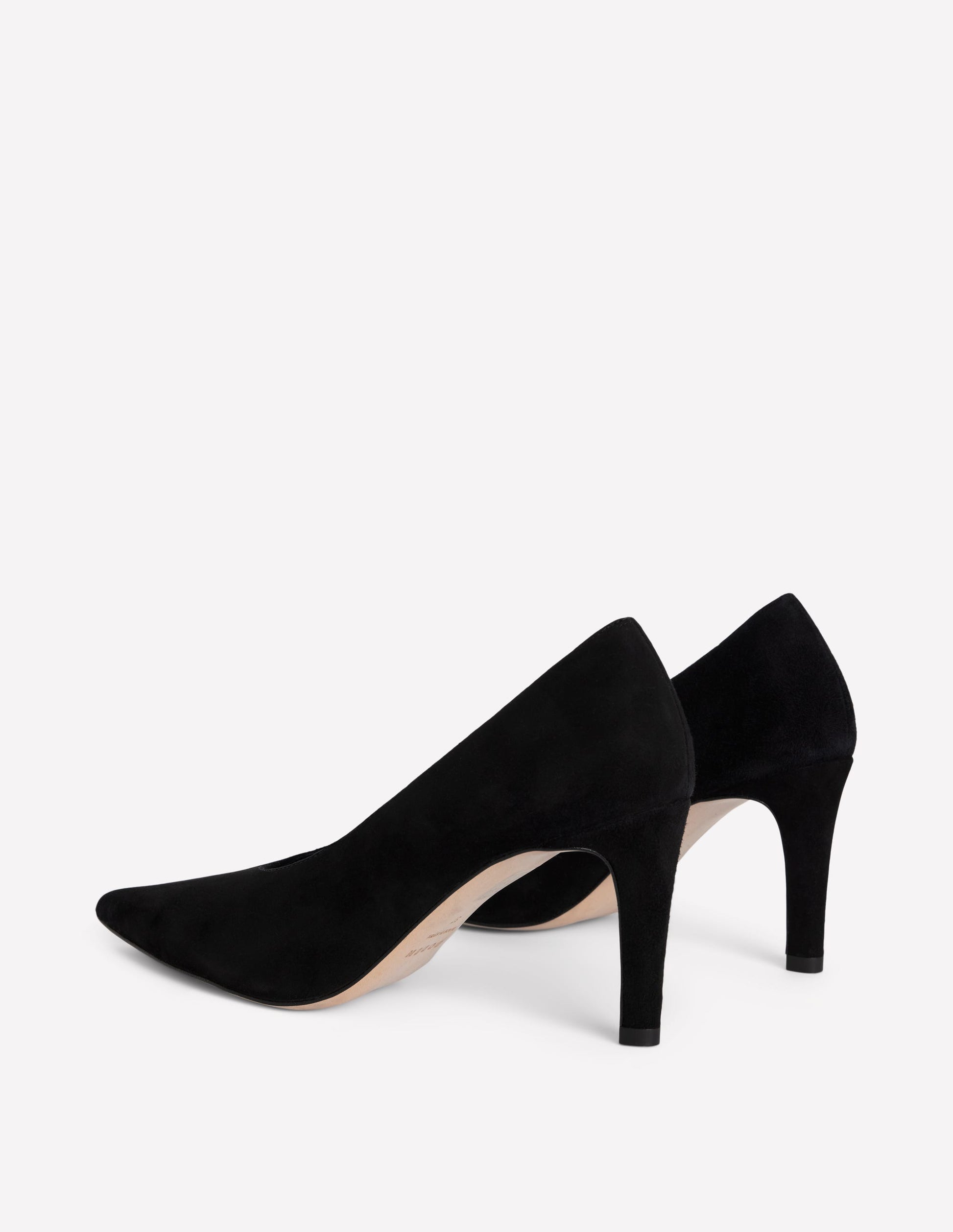 Pumps mit spitzer Zehenpartie-Schwarz-5
