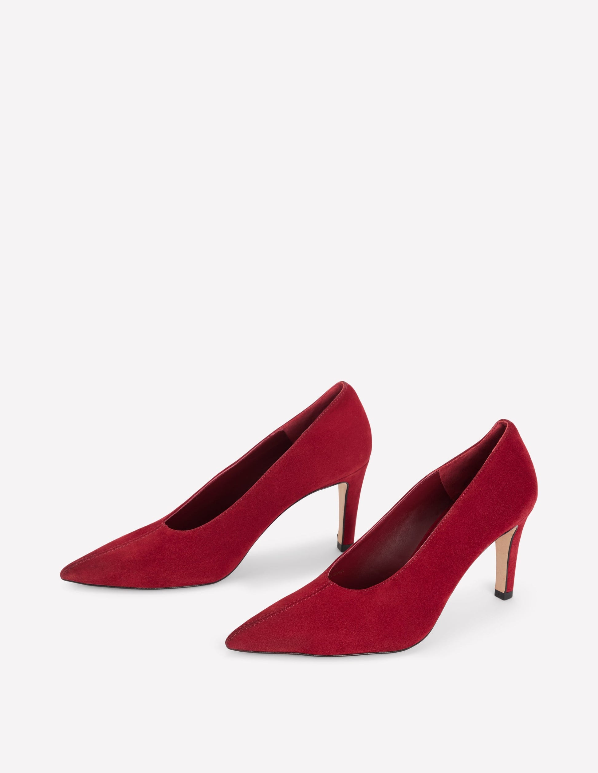 Pumps mit spitzer Zehenpartie-Oxblood-3
