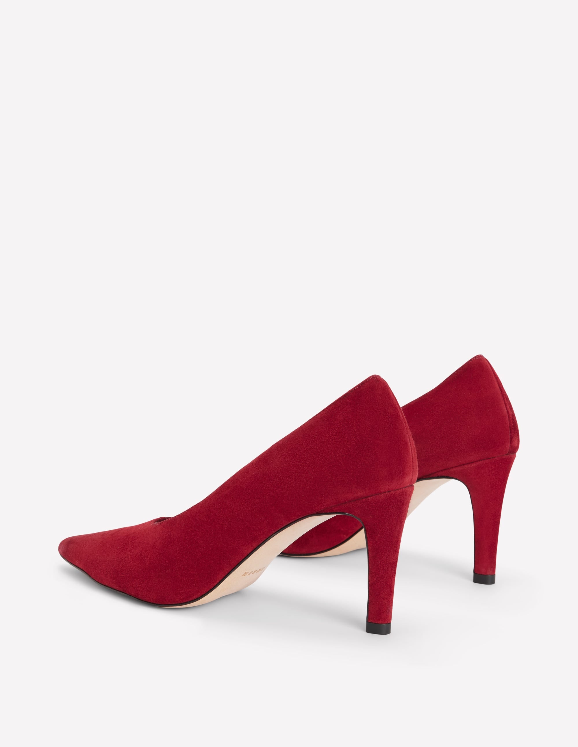Pumps mit spitzer Zehenpartie-Oxblood - Image 5