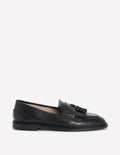 Nya Flache Ghillie-Loafer-Schwarz