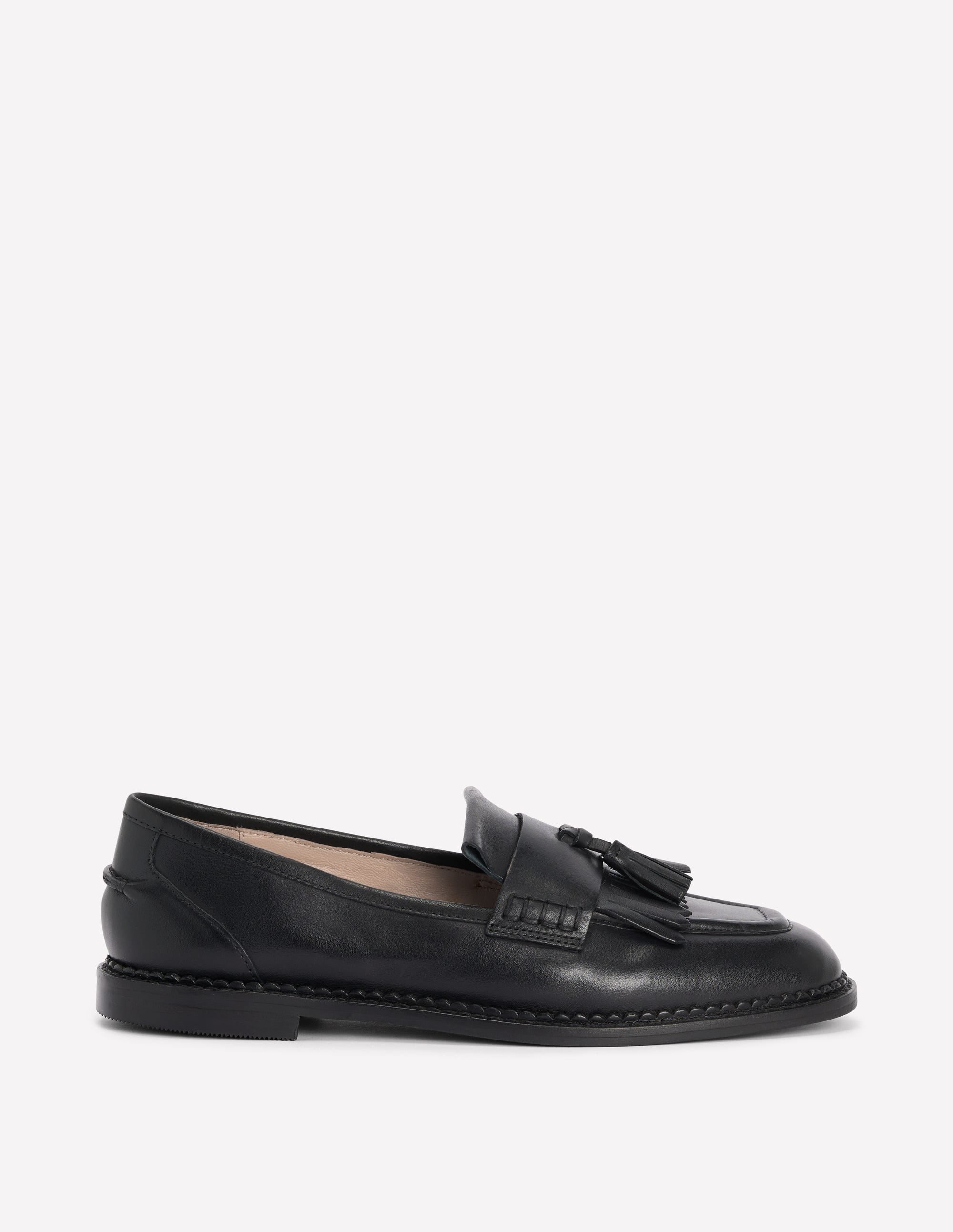 Nya Flache Ghillie-Loafer-Schwarz - Image 1