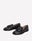Nya Flache Ghillie-Loafer-Schwarz