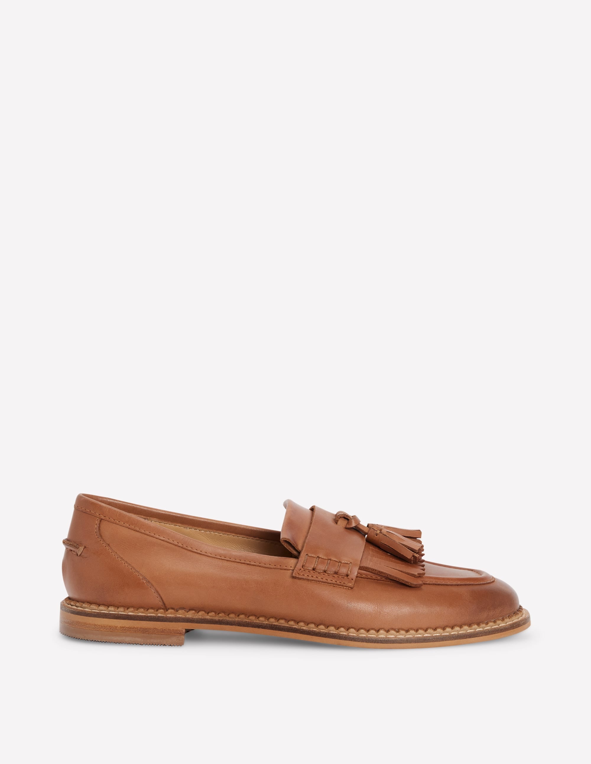 Nya Flache Ghillie-Loafer-Hellbraun - Image 1