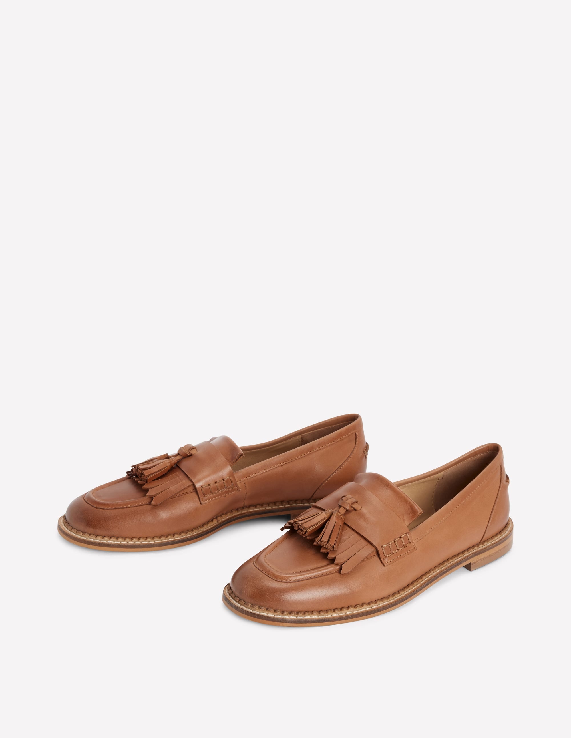Nya Flache Ghillie-Loafer-Hellbraun - Image 3