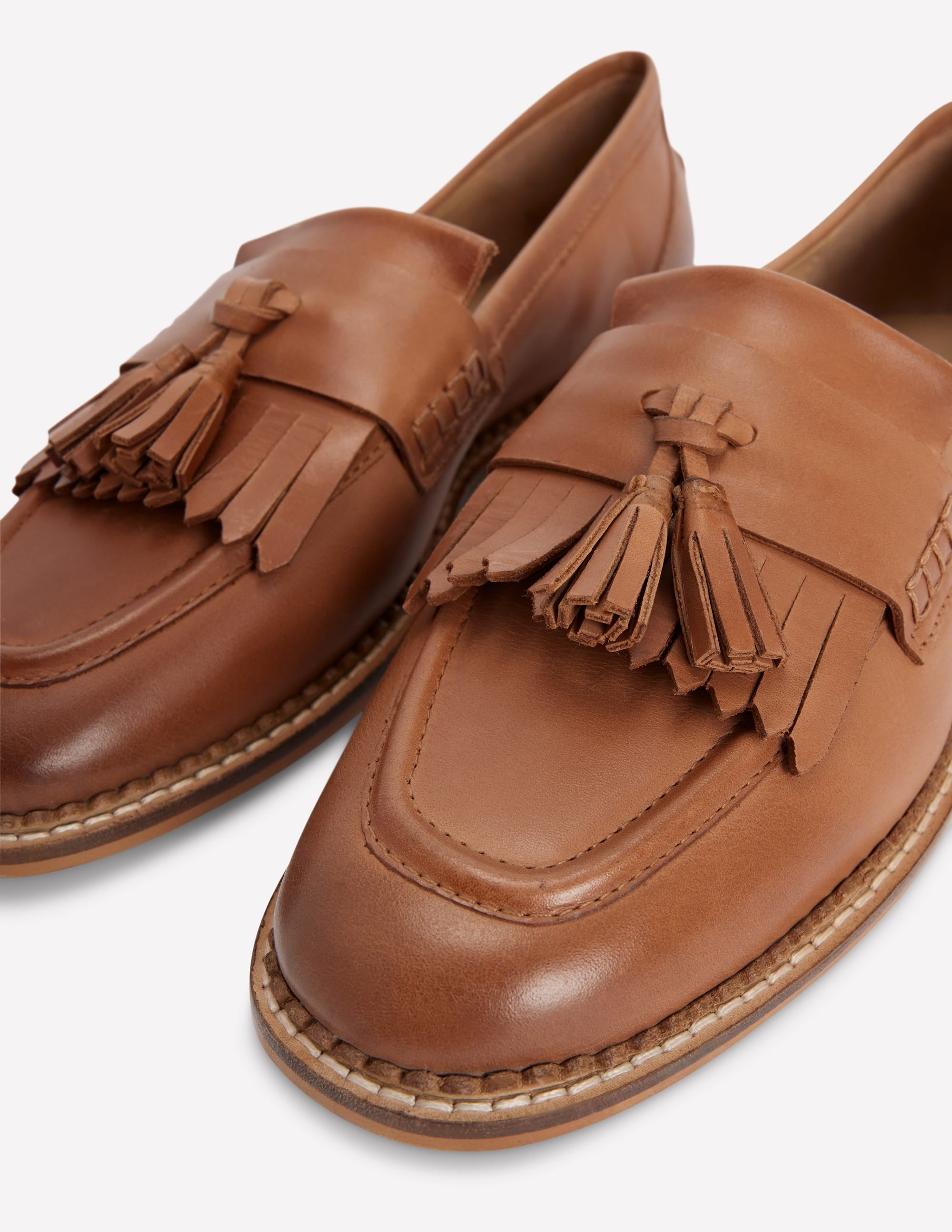Nya Flache Ghillie-Loafer-Hellbraun - Image 4