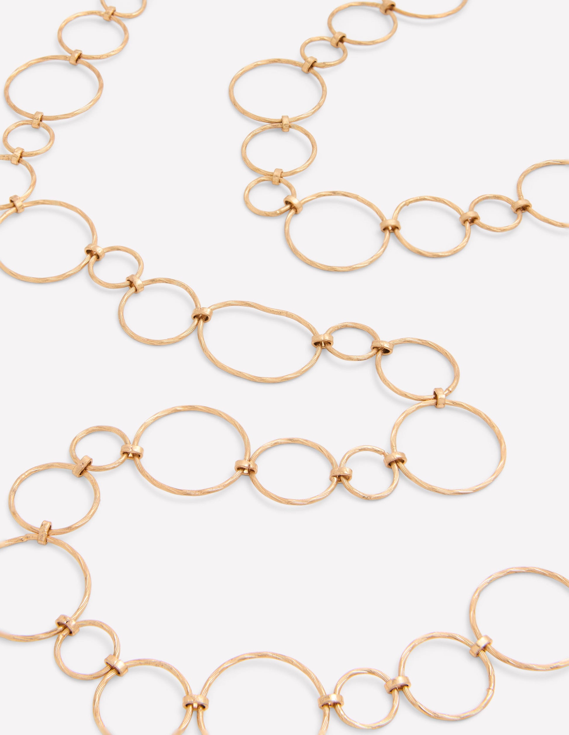 Lange, filigrane Kette-Gold-3