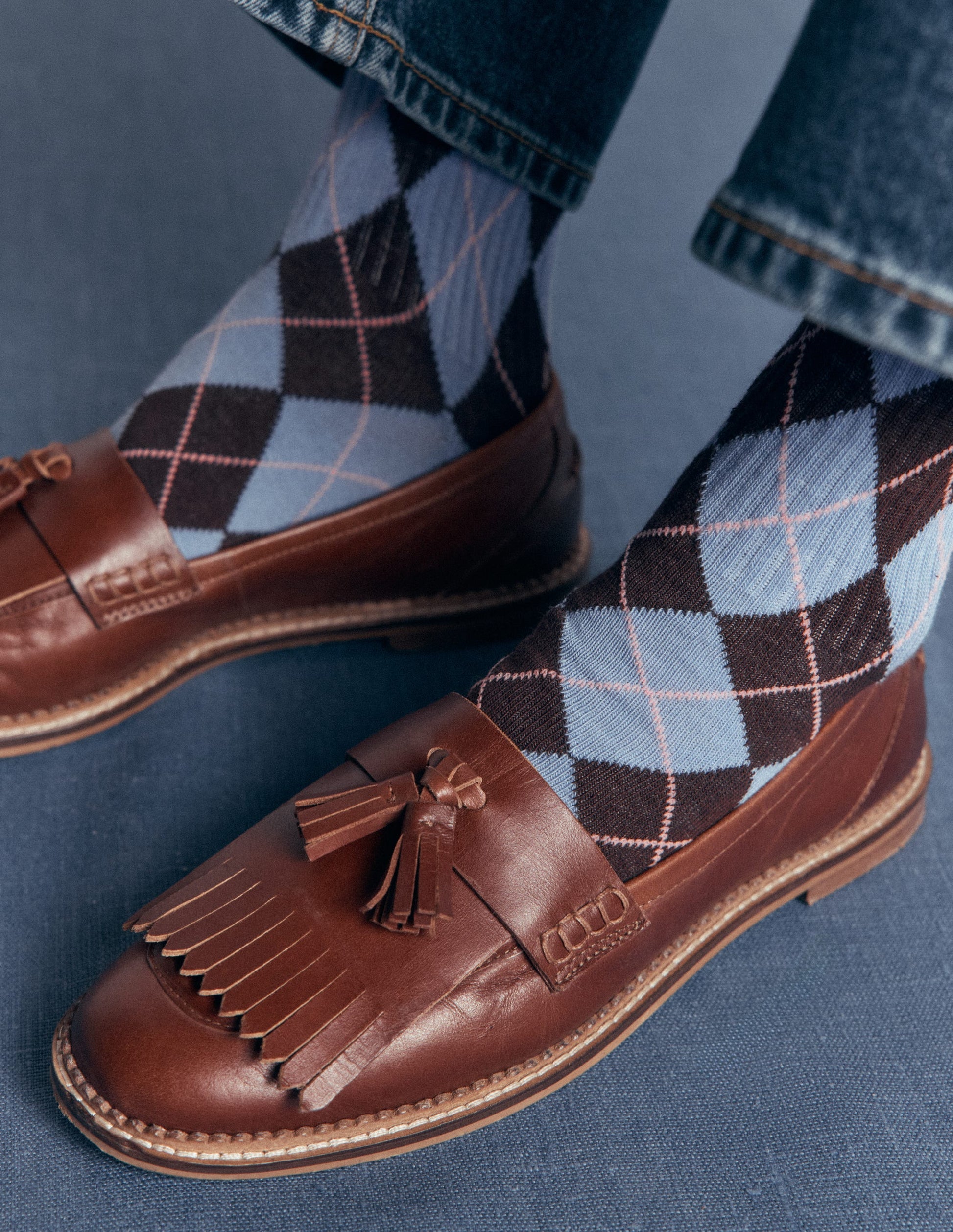 Socken mit Argyle-Muster im 3er-Pack-Argyle-Pack-2