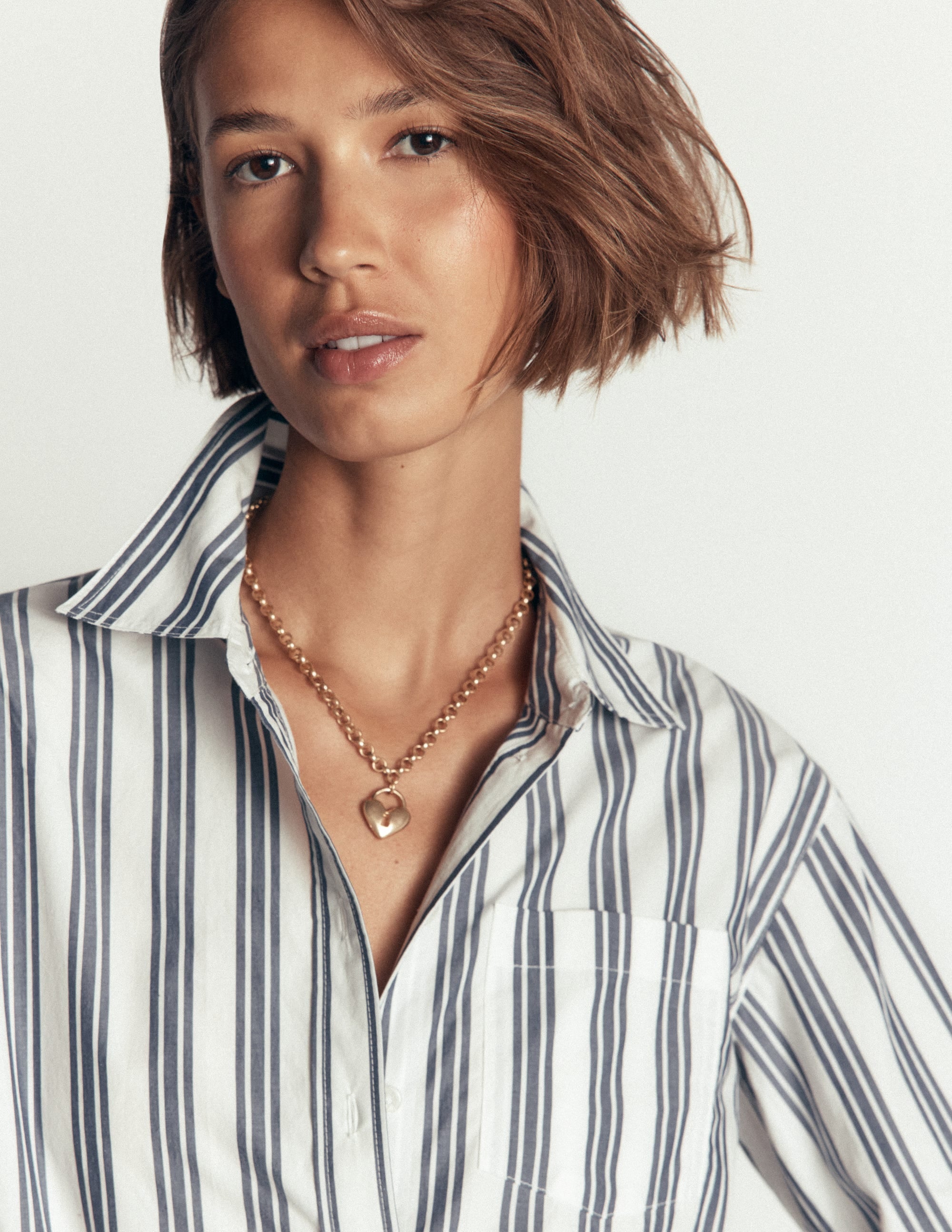 Collier cadenas d'amour-Doré - Image 1