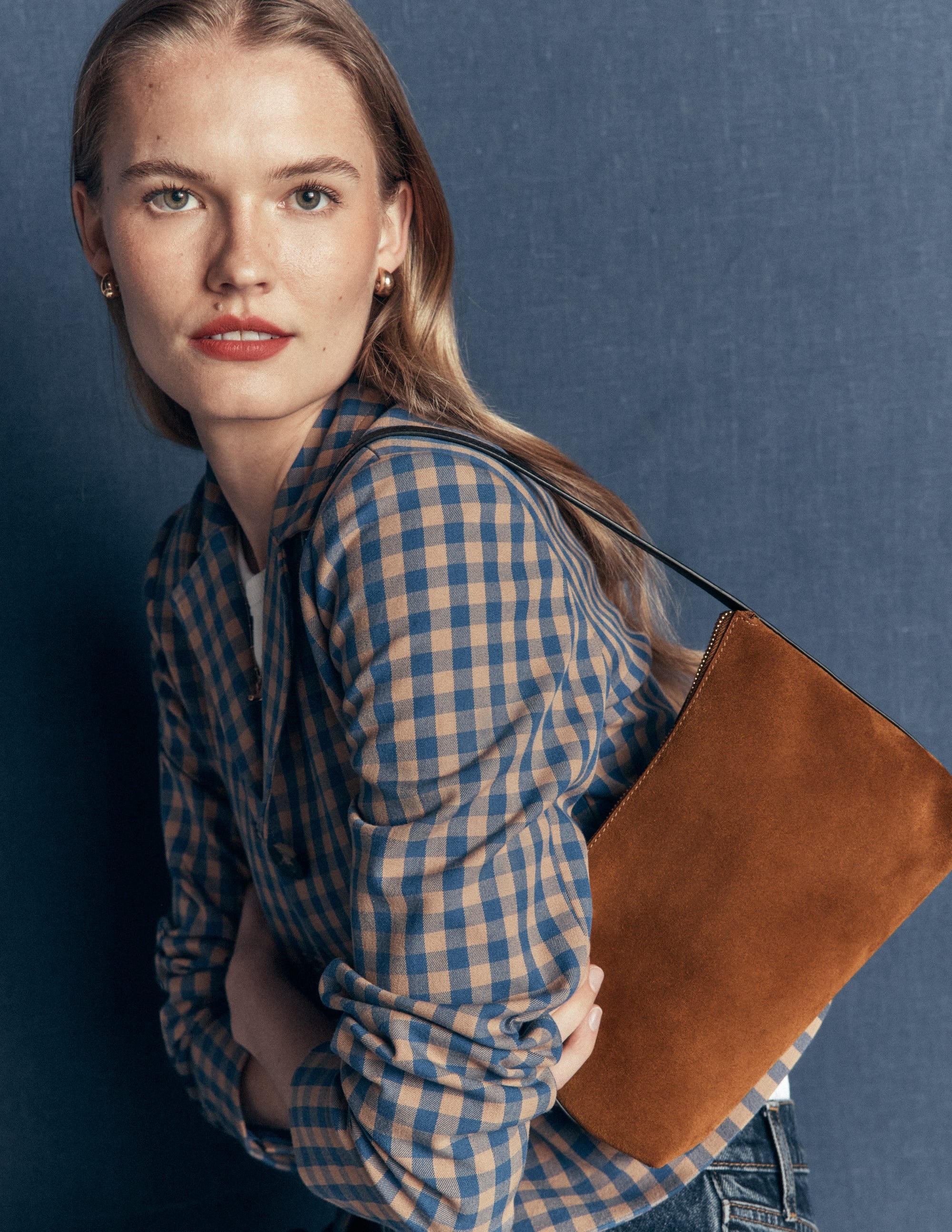 Allegra Lässige, kleine Tasche-Hellbraun - Image 1