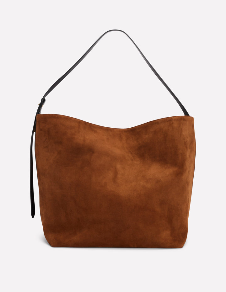 Cabas souple Allegra moyen-Fauve