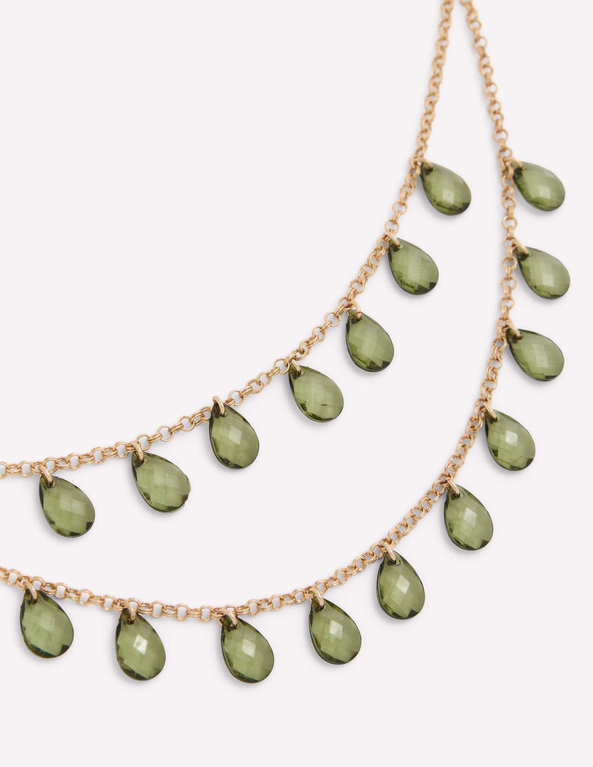 Collier à gouttes multi-VERT-3