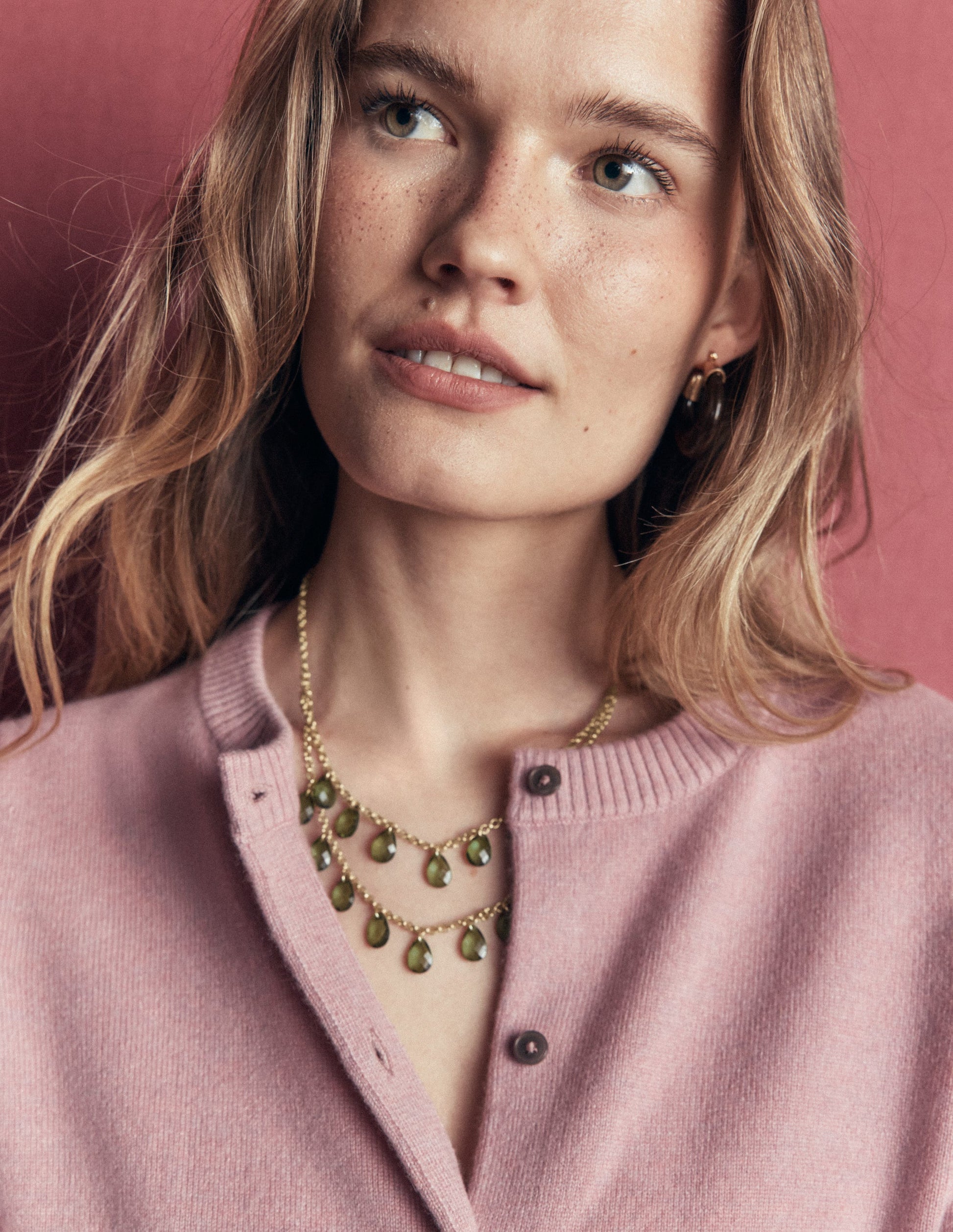 Collier à gouttes multi-VERT-1