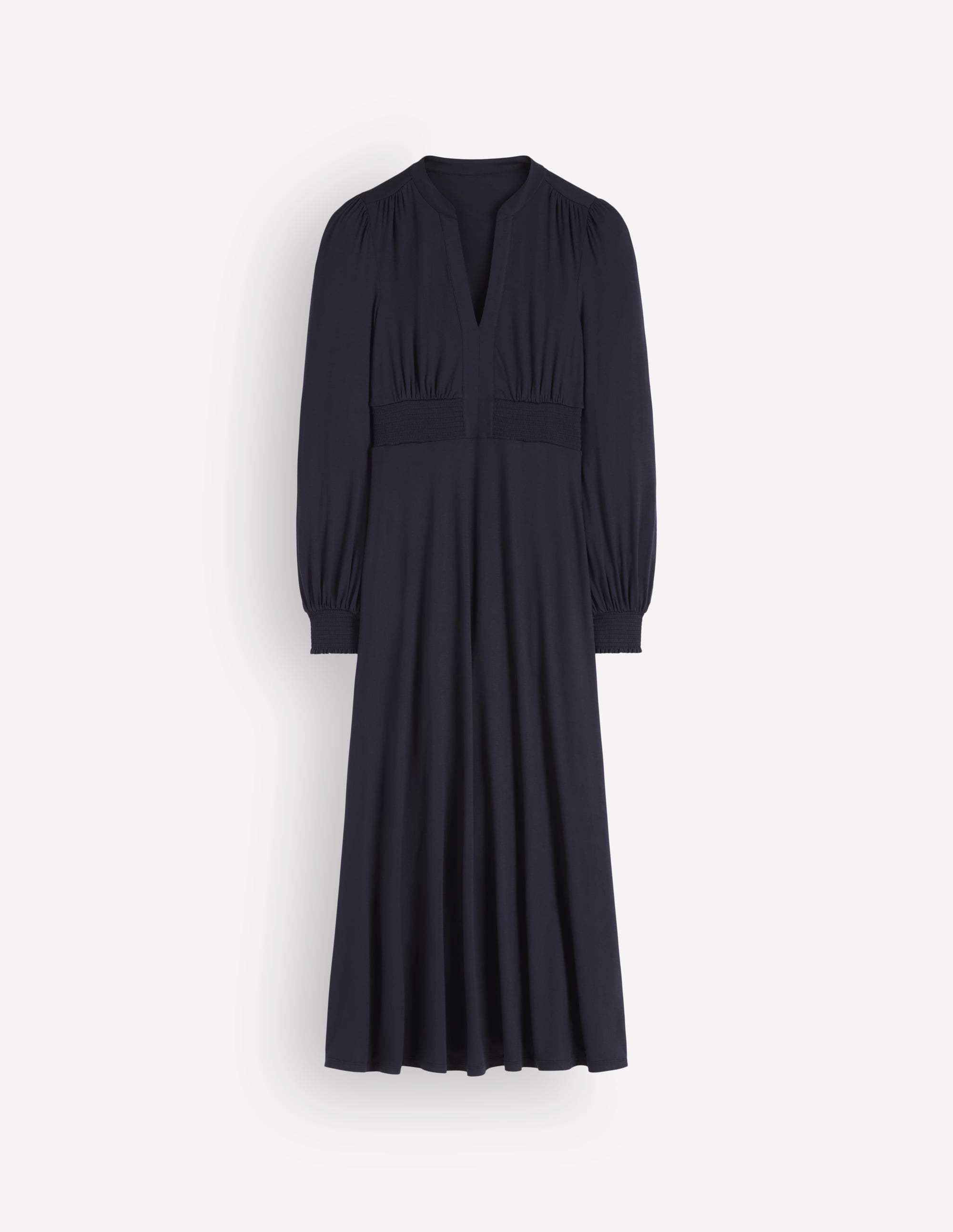 Georgia Jersey-Midikleid-Marineblau - Image 6