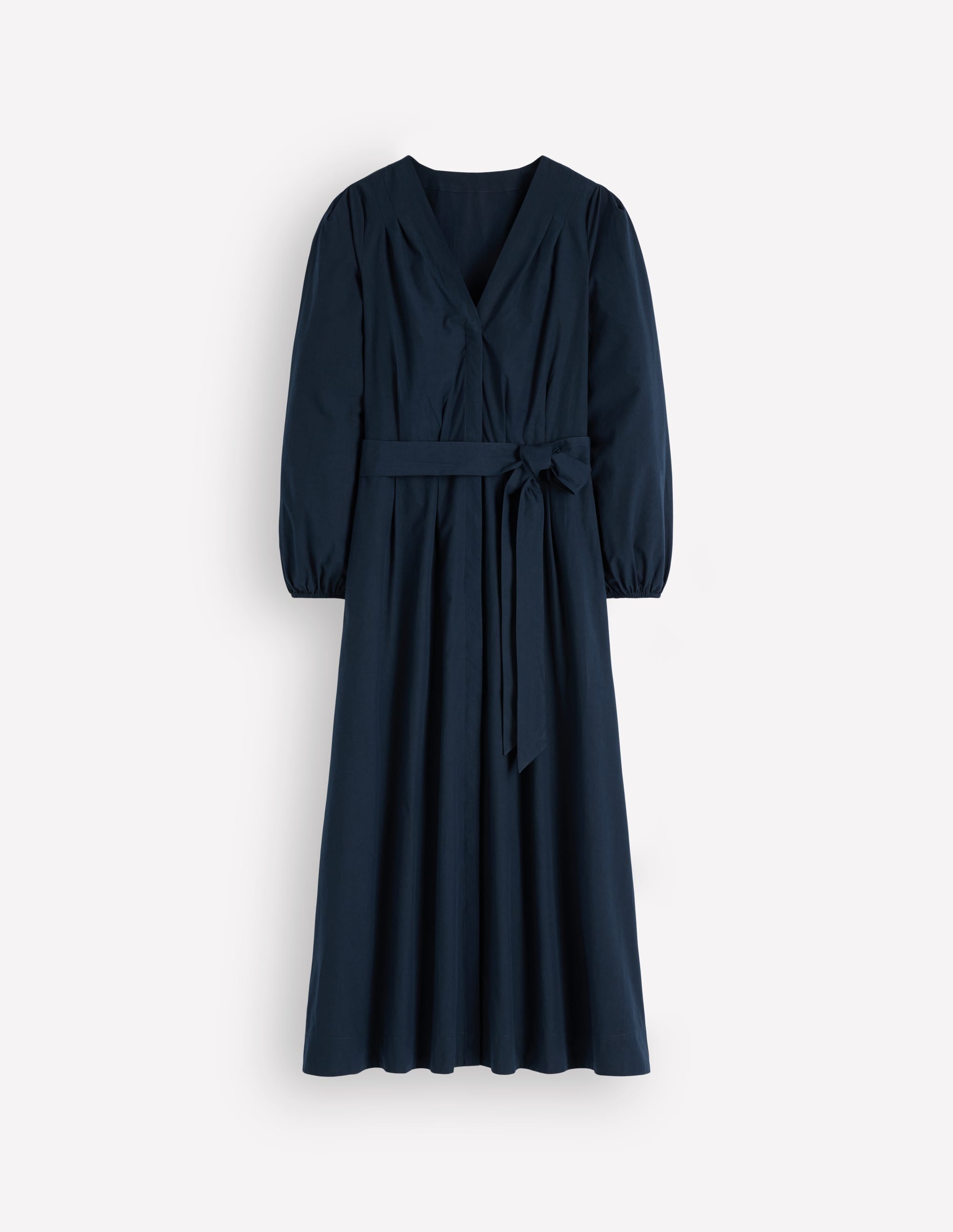 Nicola Baumwoll-Midikleid-Marineblau - Image 5