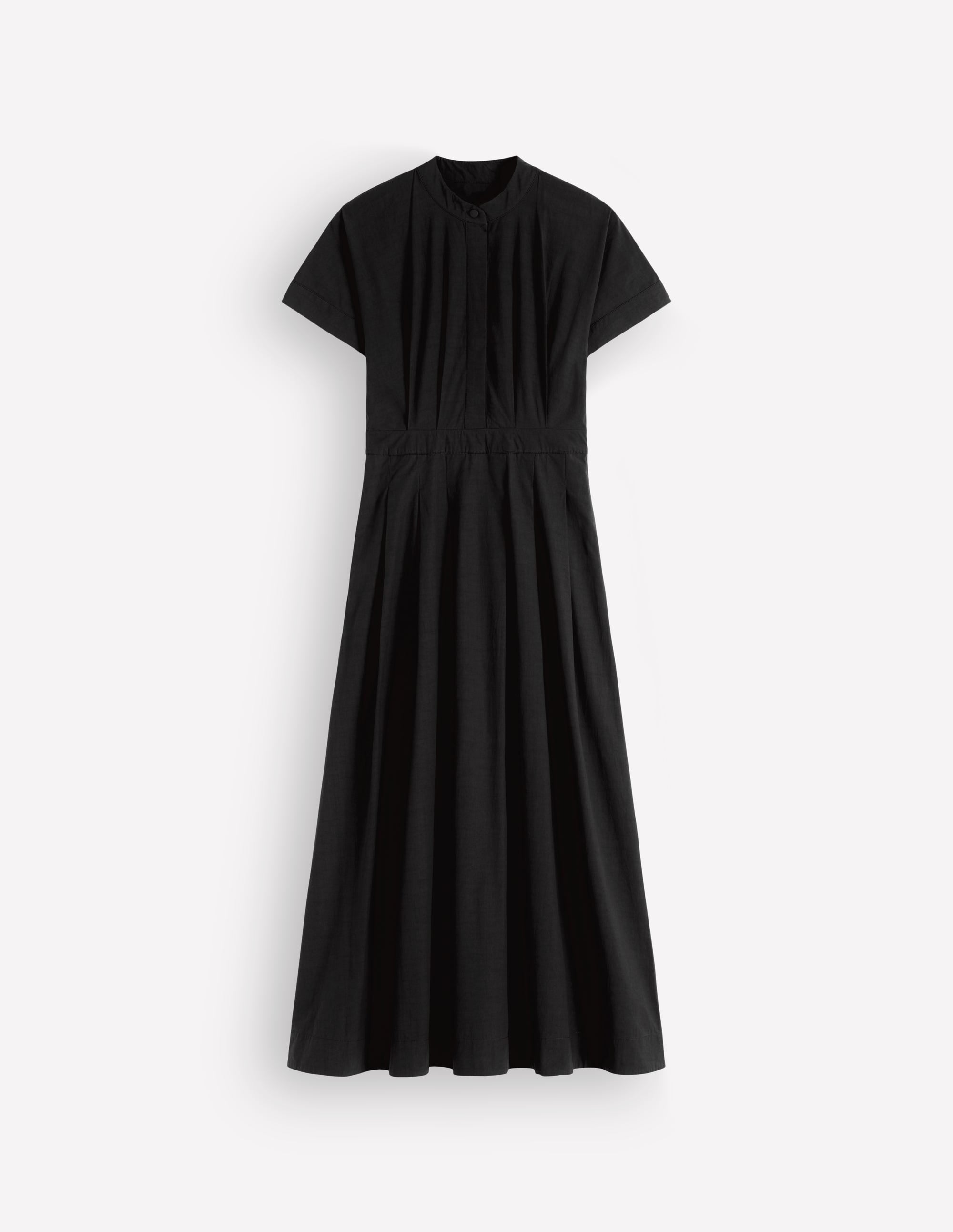 Midikleid aus einem Schnittteil-Schwarz - Image 5