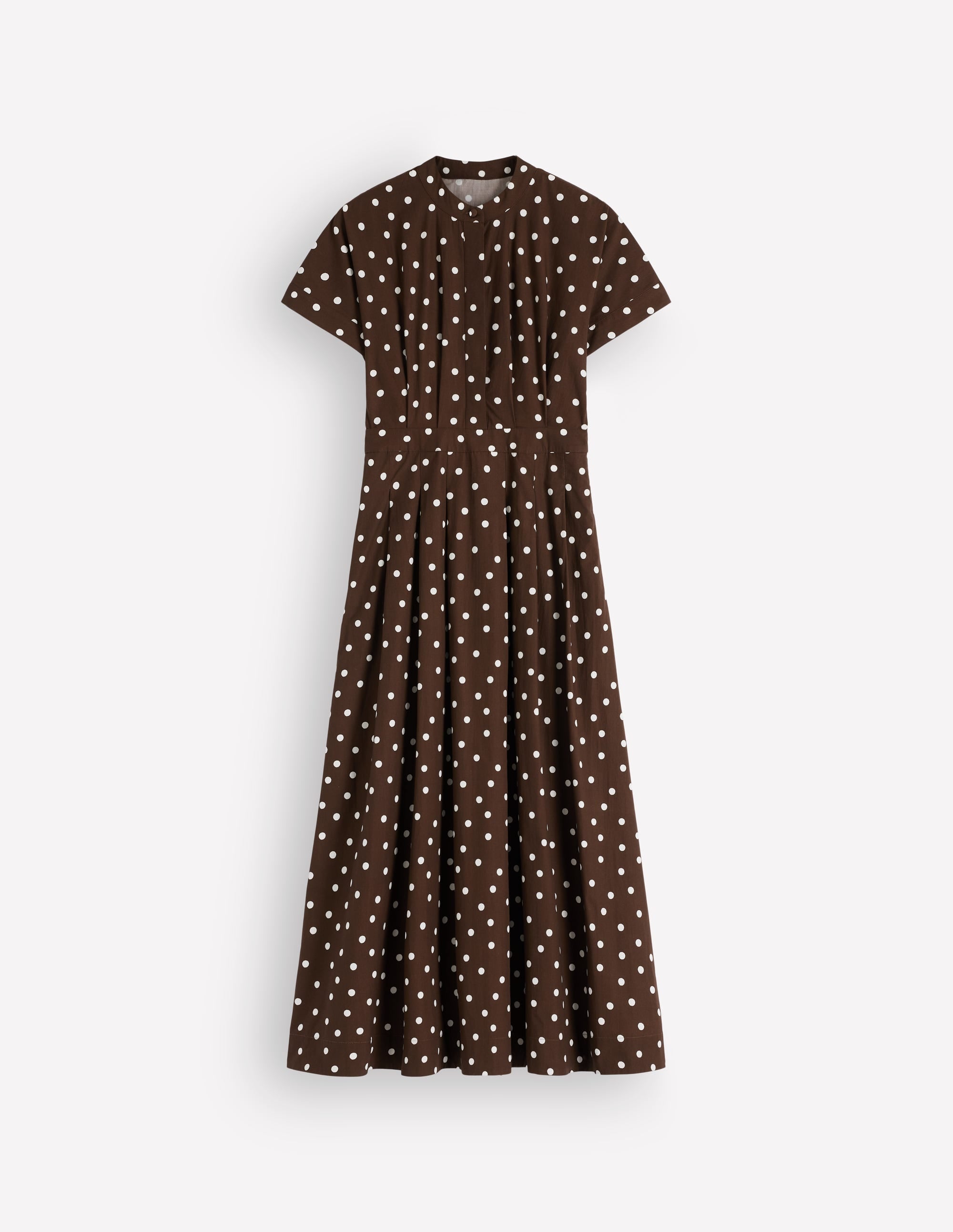Midikleid aus einem Schnittteil-Umbra, Gemalte Tupfen - Image 6