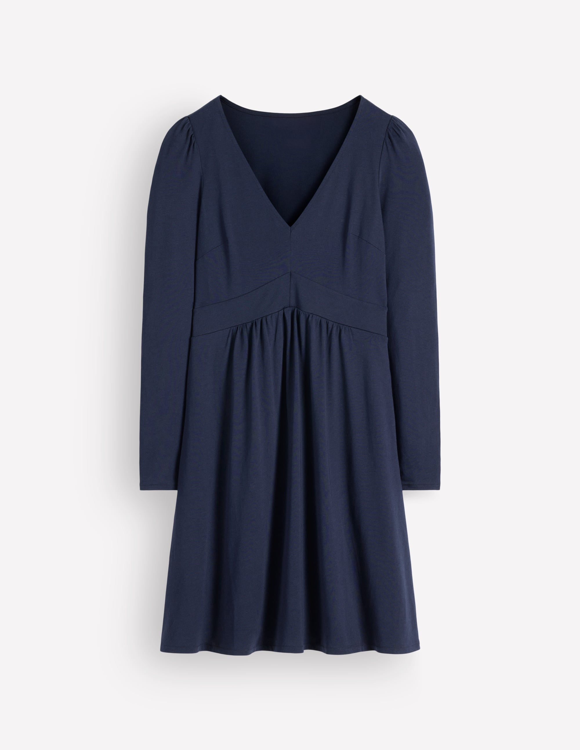 Briony Kurzes Jerseykleid-Marineblau - Image 4