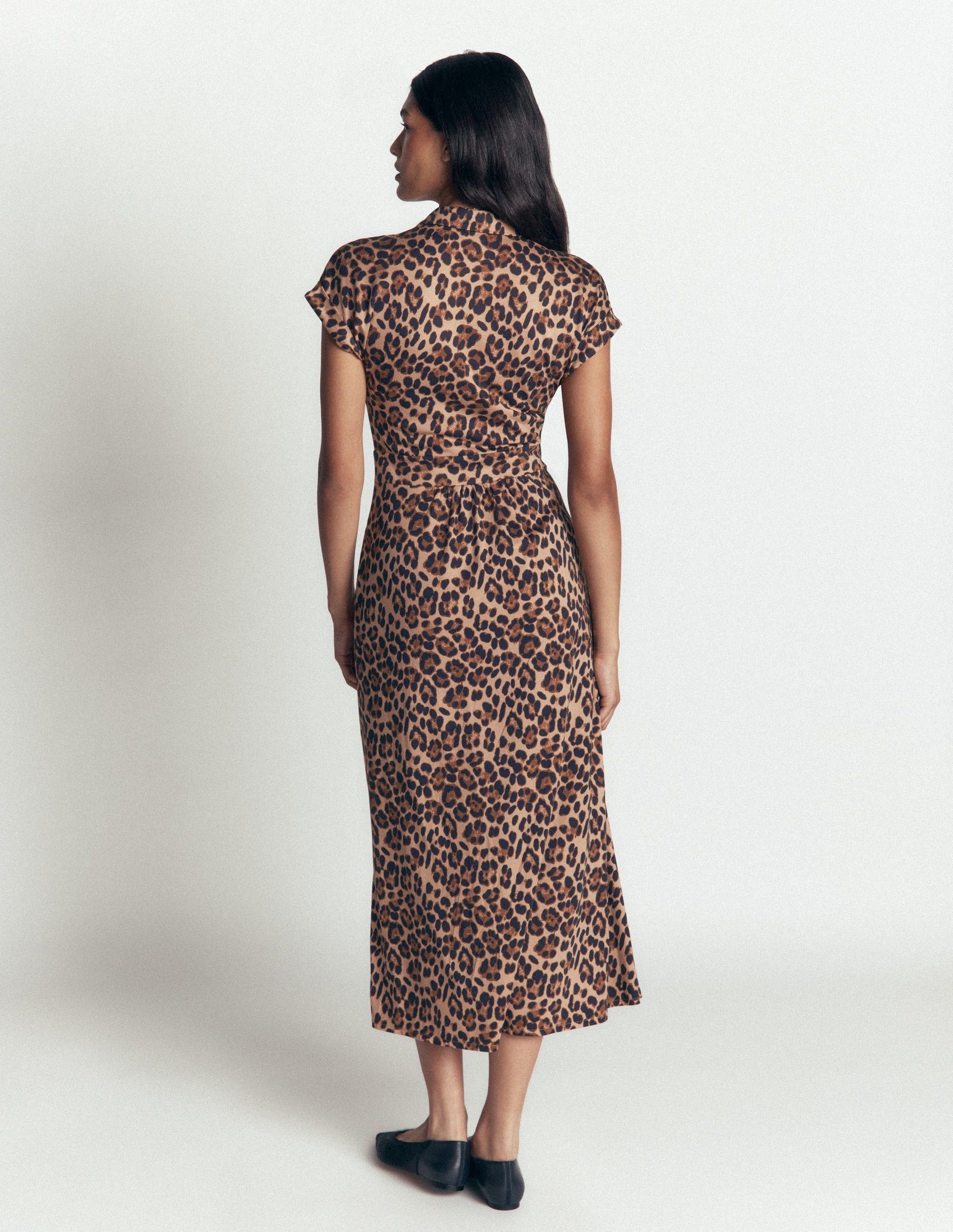 Robe-chemise Fae en jersey-Multi, motif Brushed Animal-5