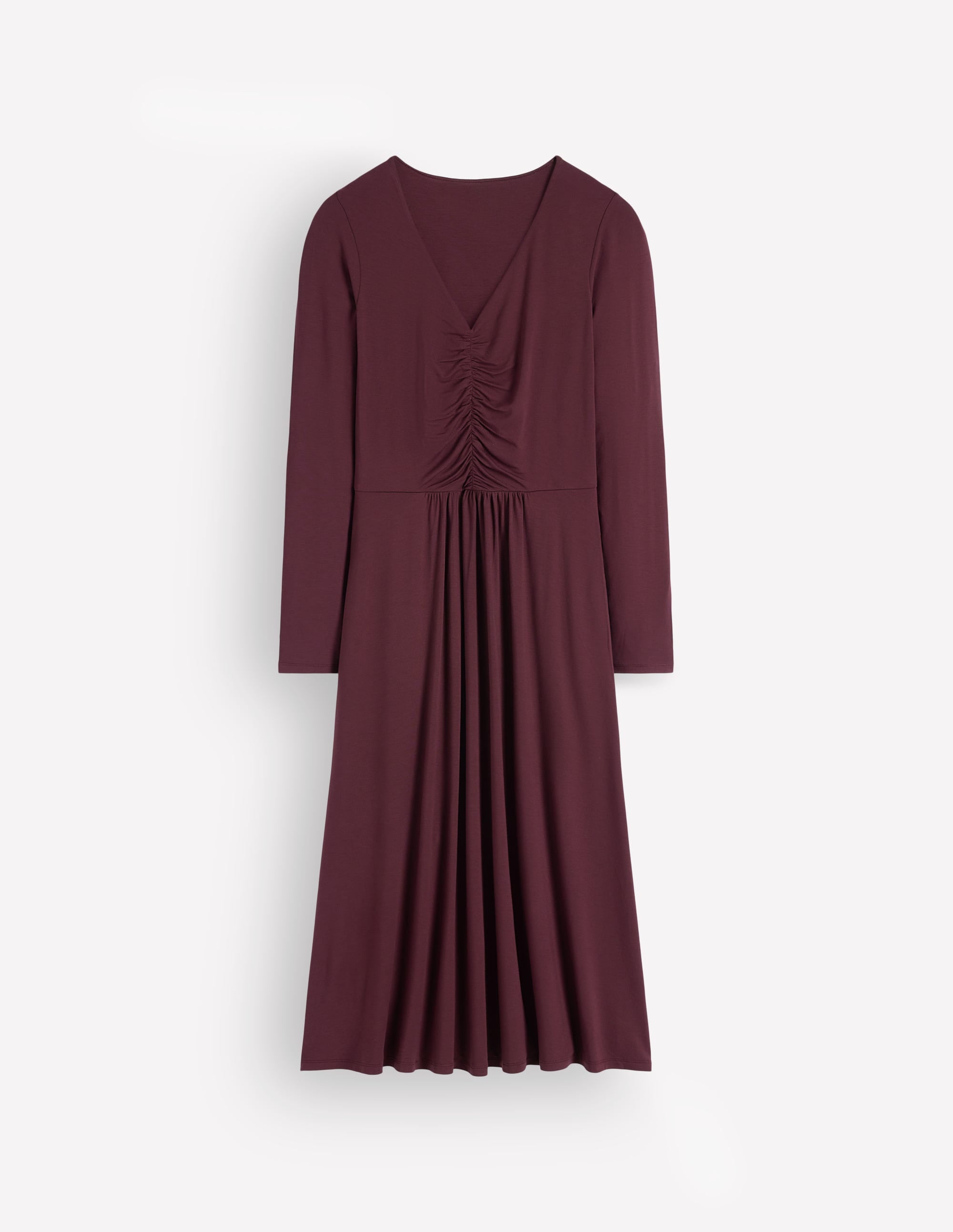 Jasmin Gerafftes Jerseykleid-Weinprobe - Image 5