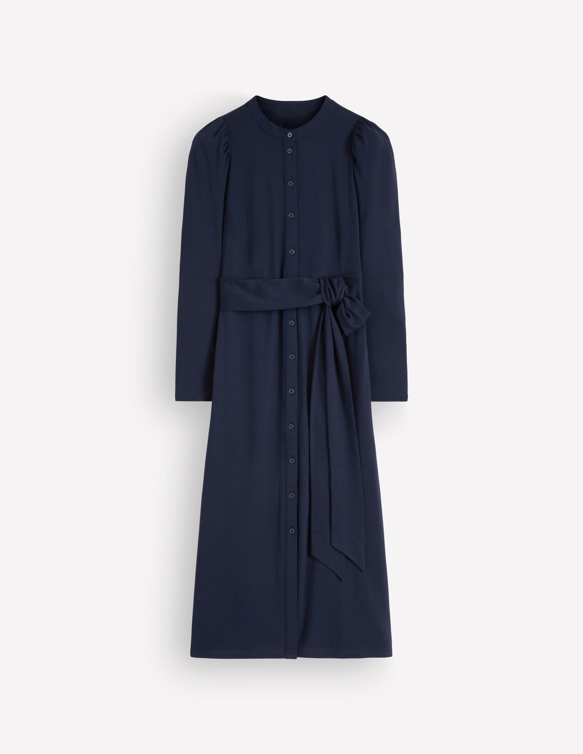 Honor Säulen-Midikleid aus Jersey-Marineblau - Image 6