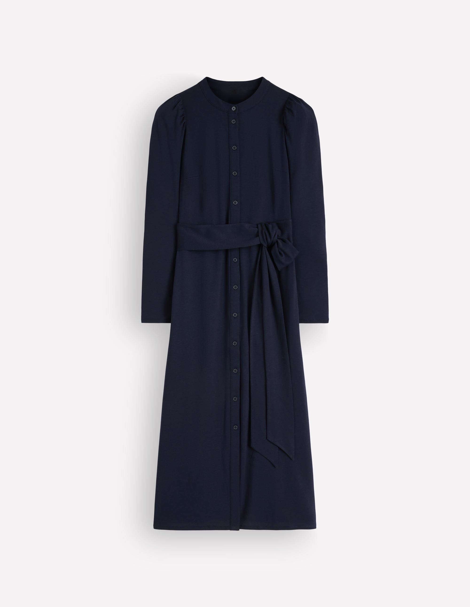 Honor Säulen-Midikleid aus Jersey-Marineblau - Image 6