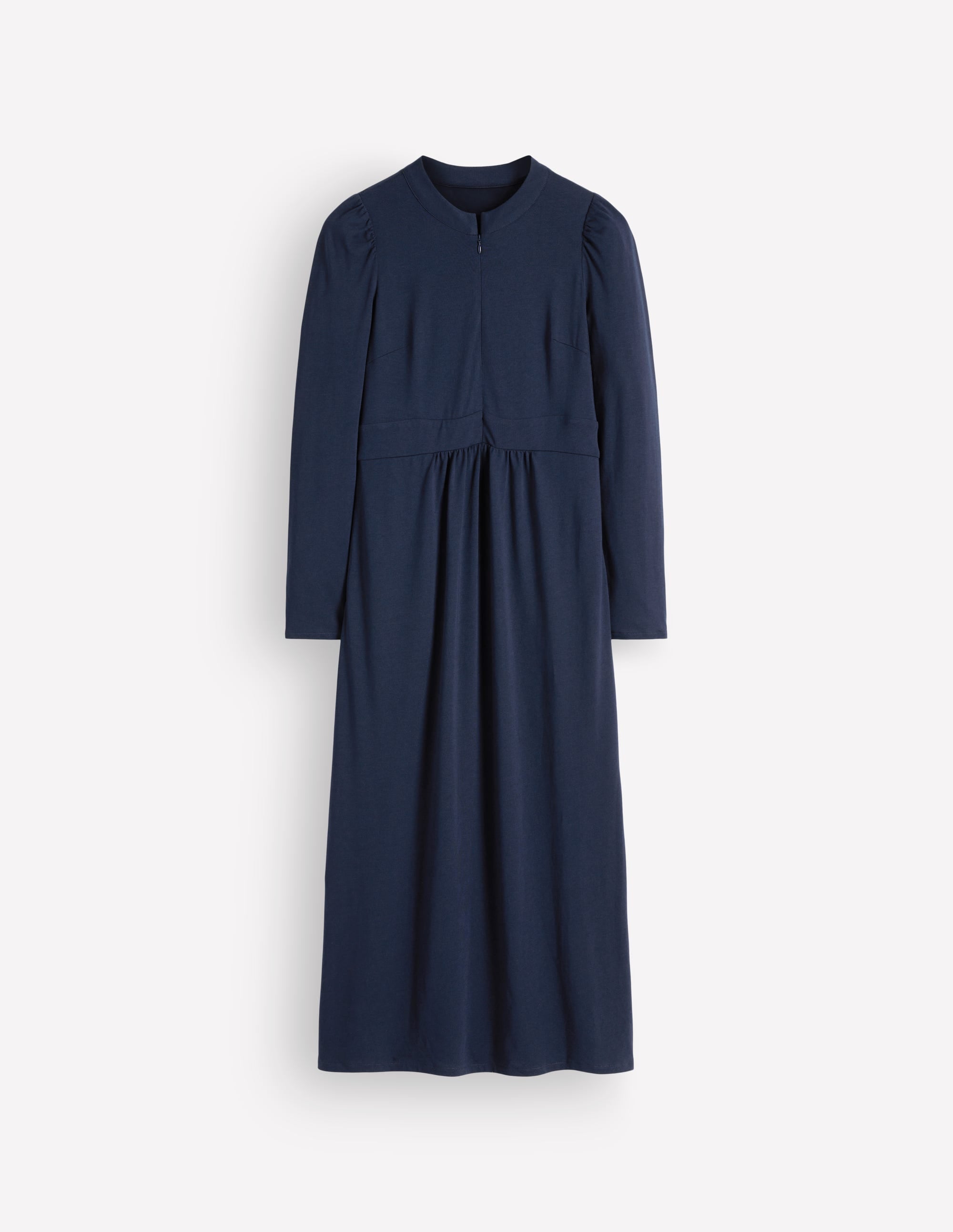 Robe Hope en jersey à détails zippés-Bleu marine - Image 5