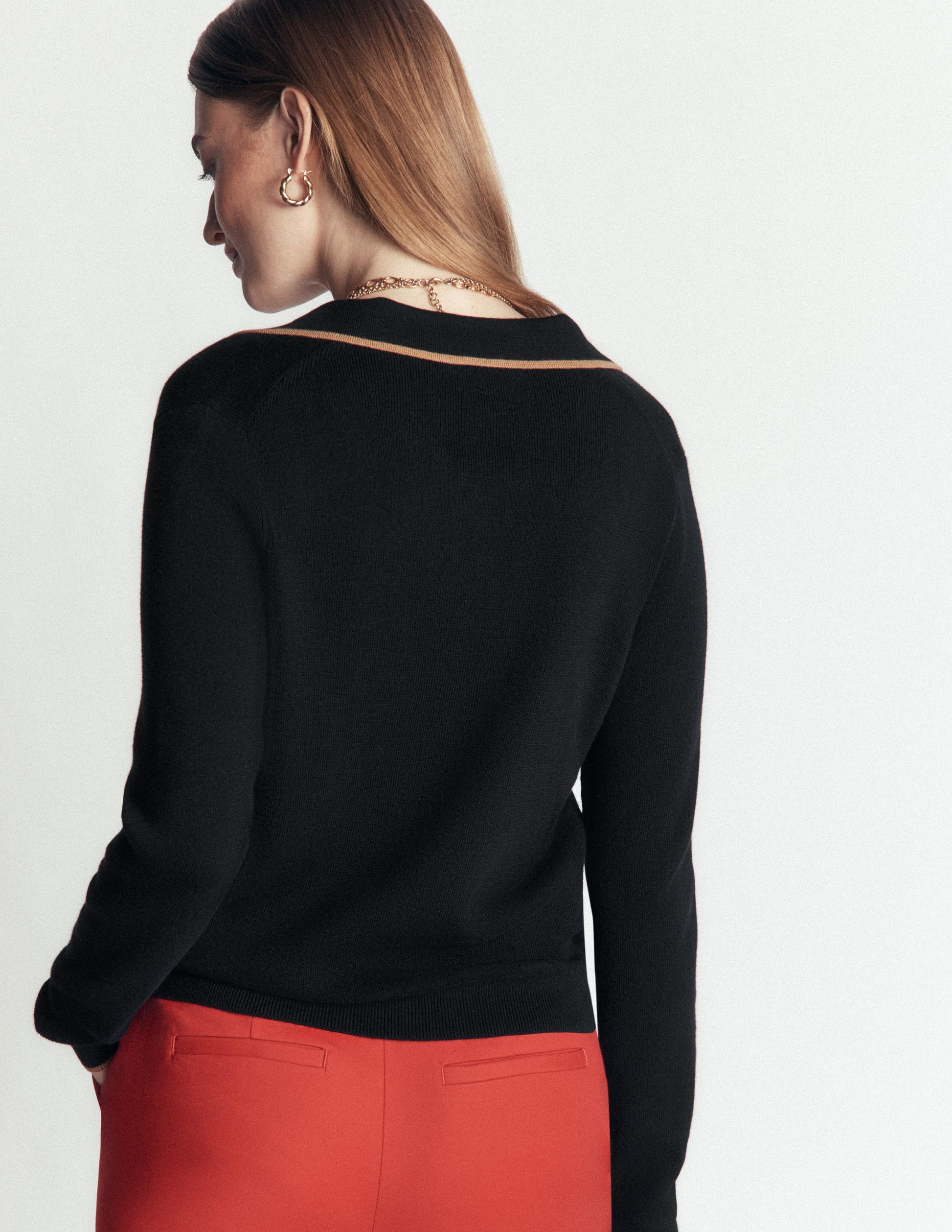 Liz Henley-Pullover-Schwarz-3