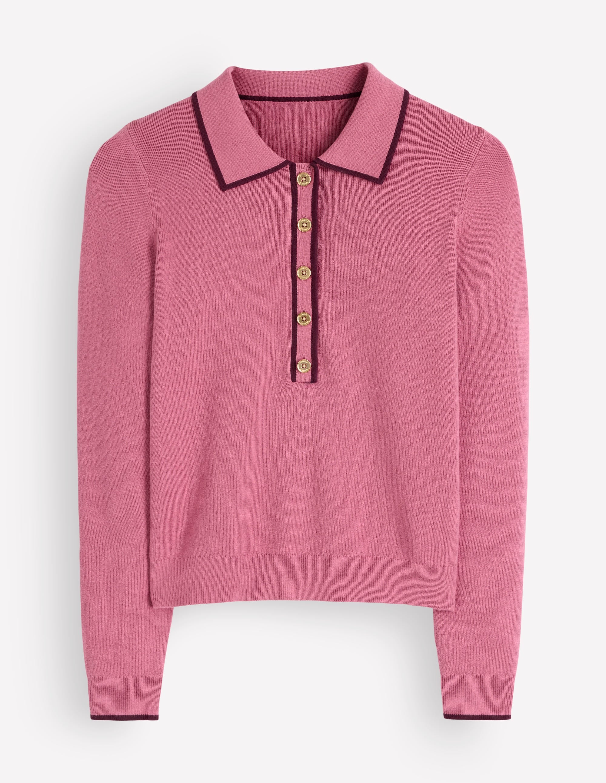 Liz Henley-Pullover-Rosa Heide - Image 4